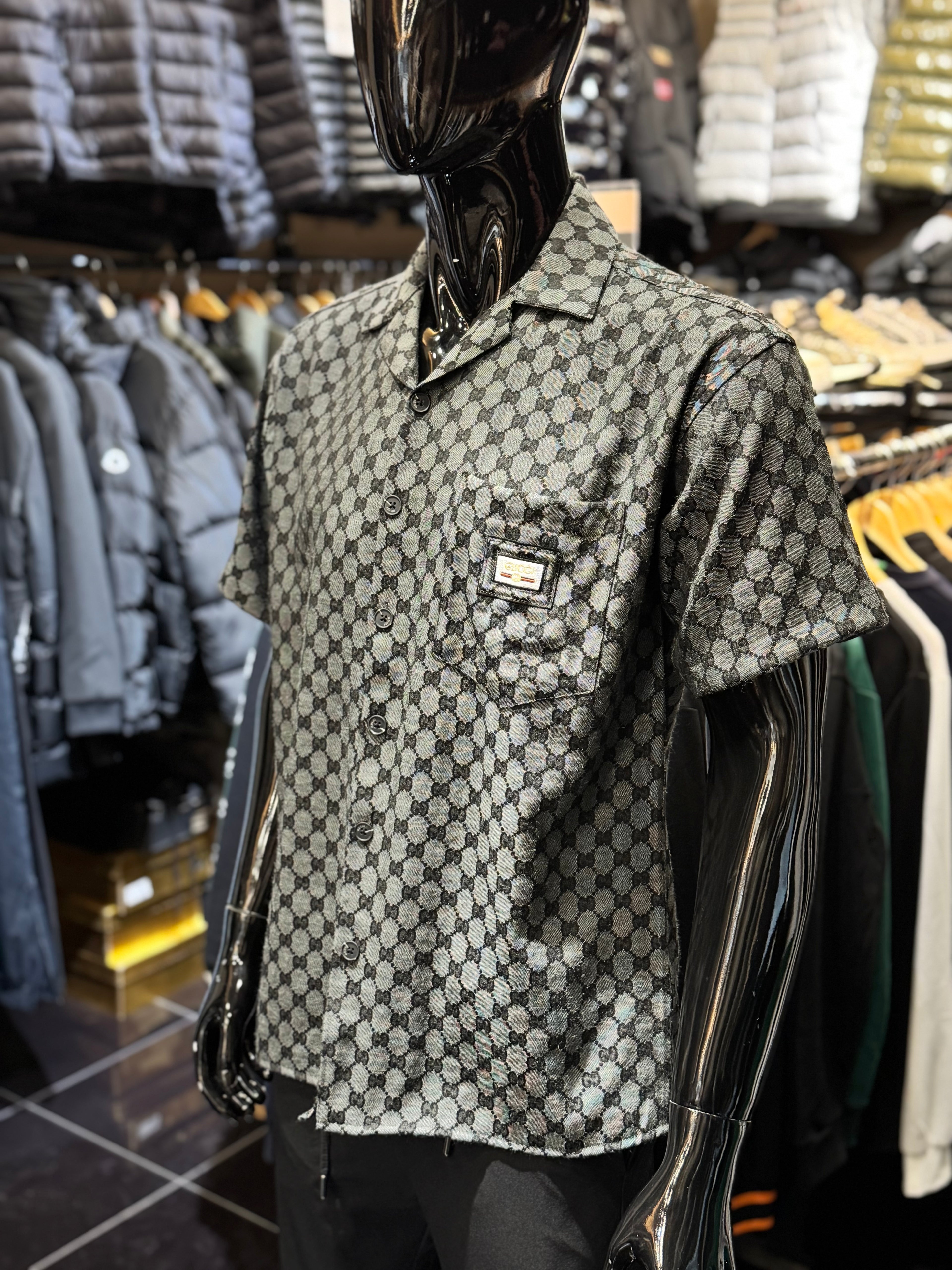 GUCCI ΠΟΥΚΑΜΙΣΟ ΓΚΡΙ X-063