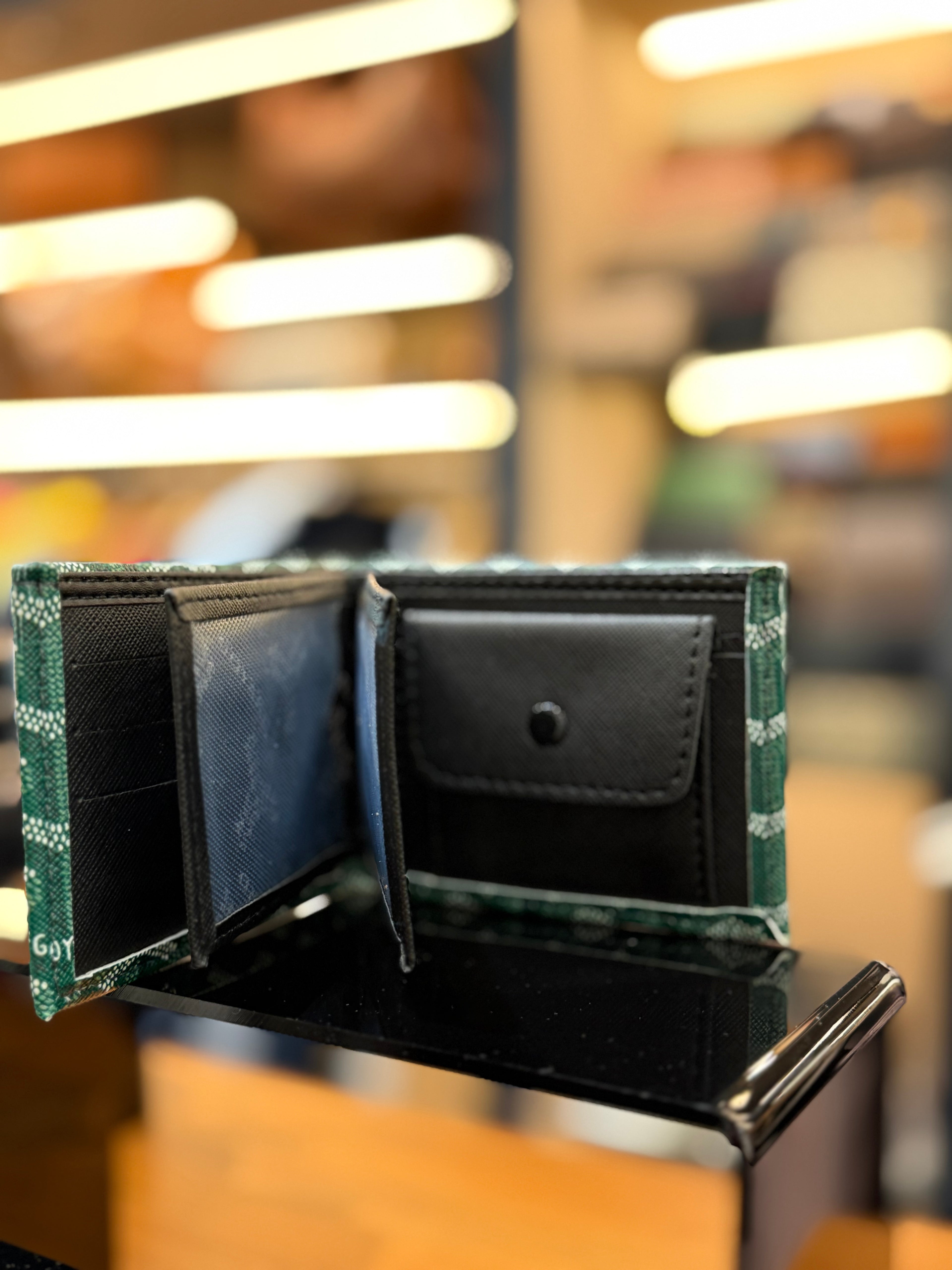 GOYARD πορτοφόλι καρτοθήκη  πράσινο  CVG 111