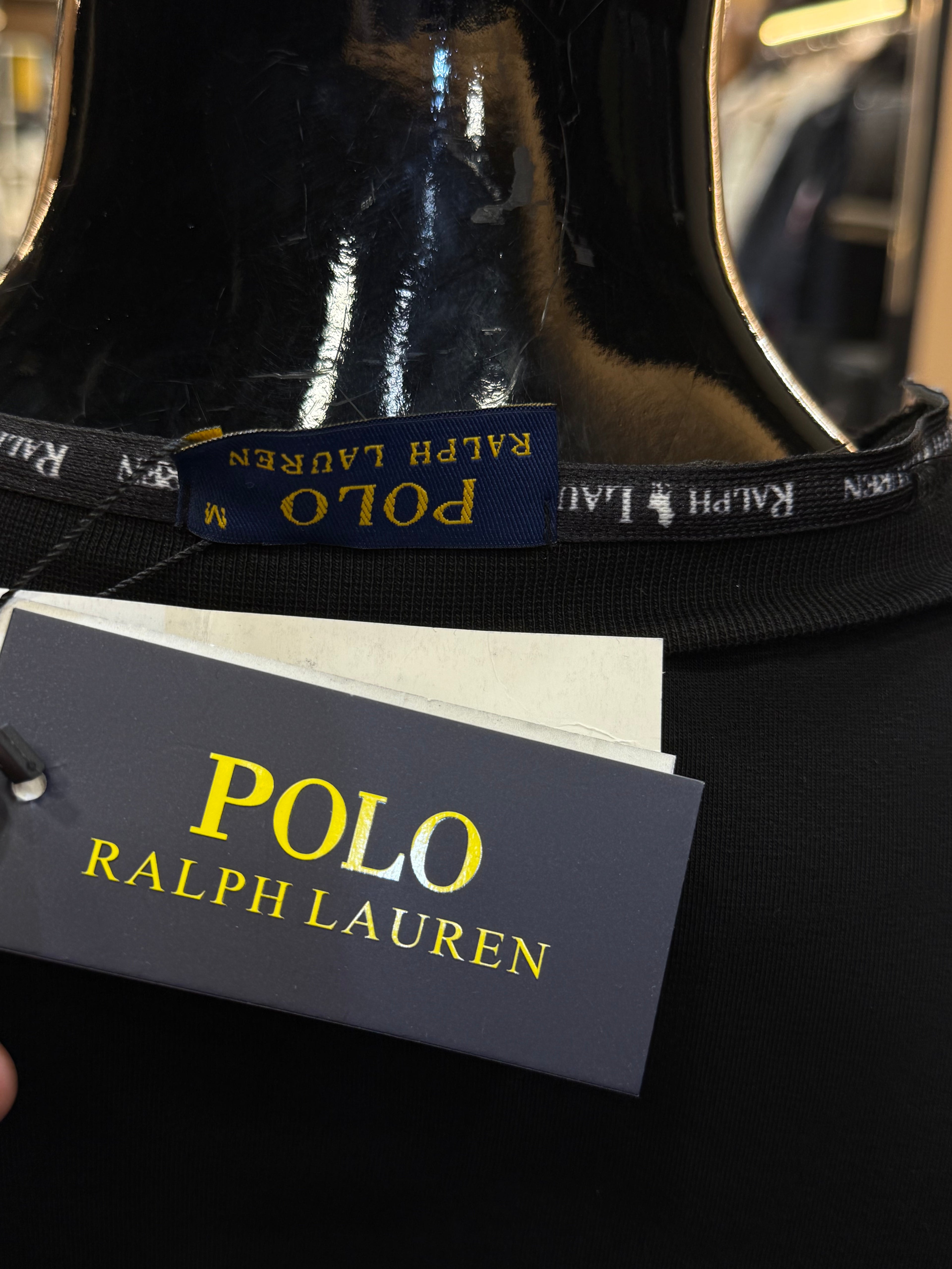 Polo Φούτερ μαύρο  RD881