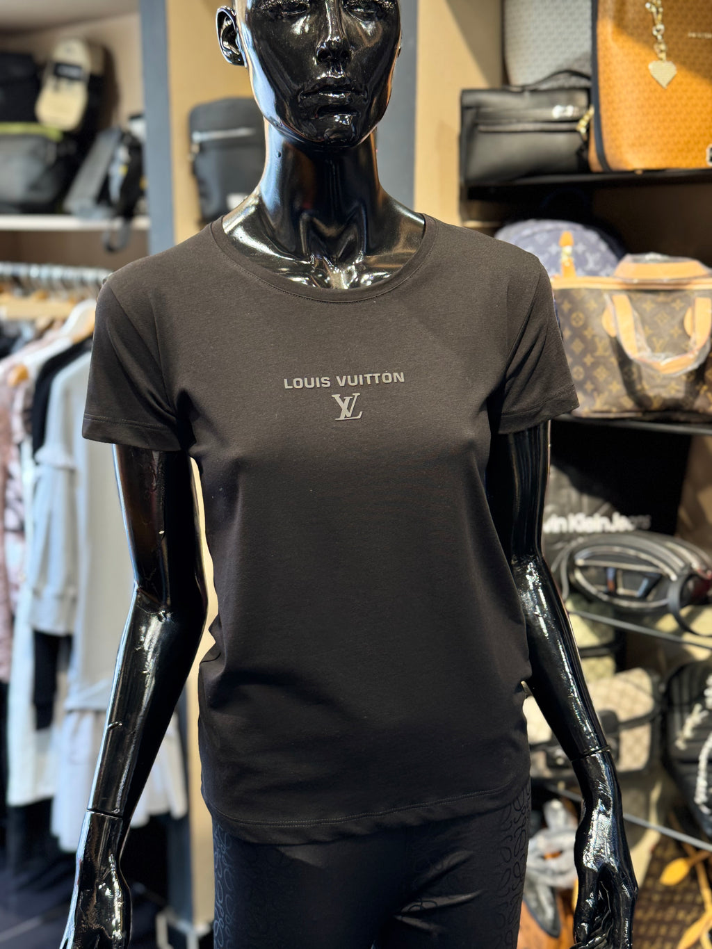 LOUIS VUITTON T-SHIRT ΜΑΥΡΟ N-014