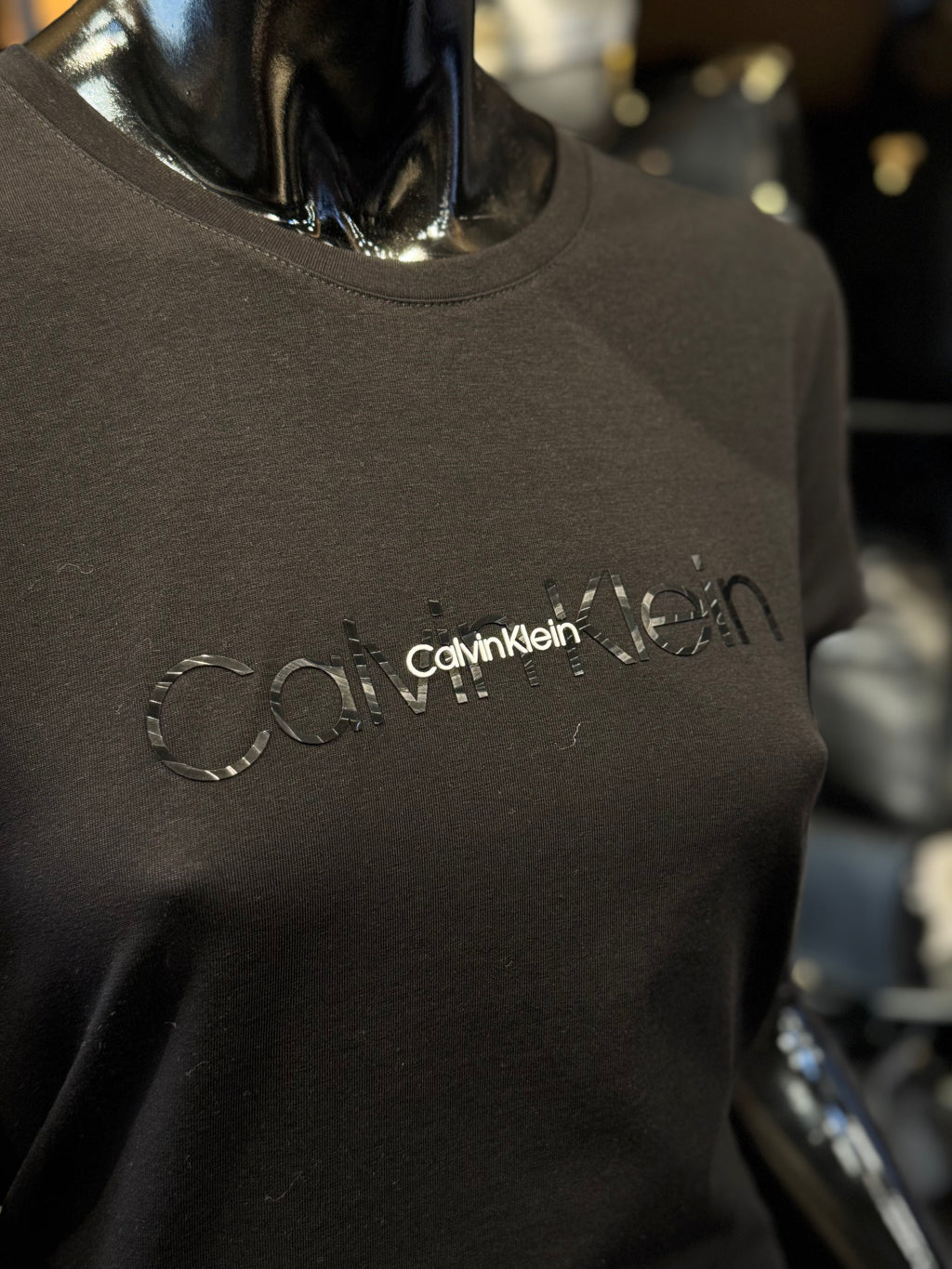 CALVIN KLEIN T-SHIRT ΜΑΥΡΟ N-016