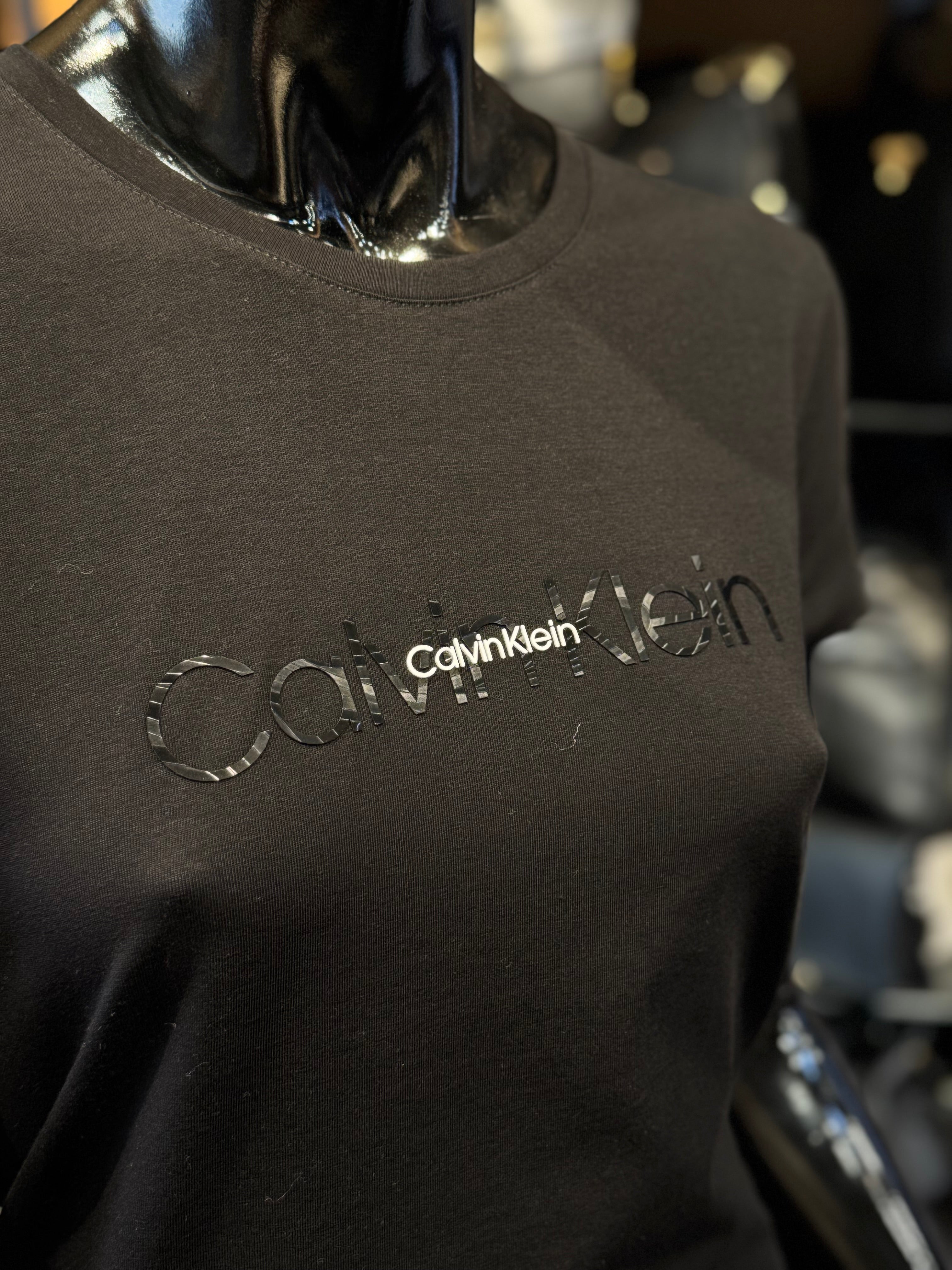 CALVIN KLEIN T-SHIRT ΜΑΥΡΟ N-016