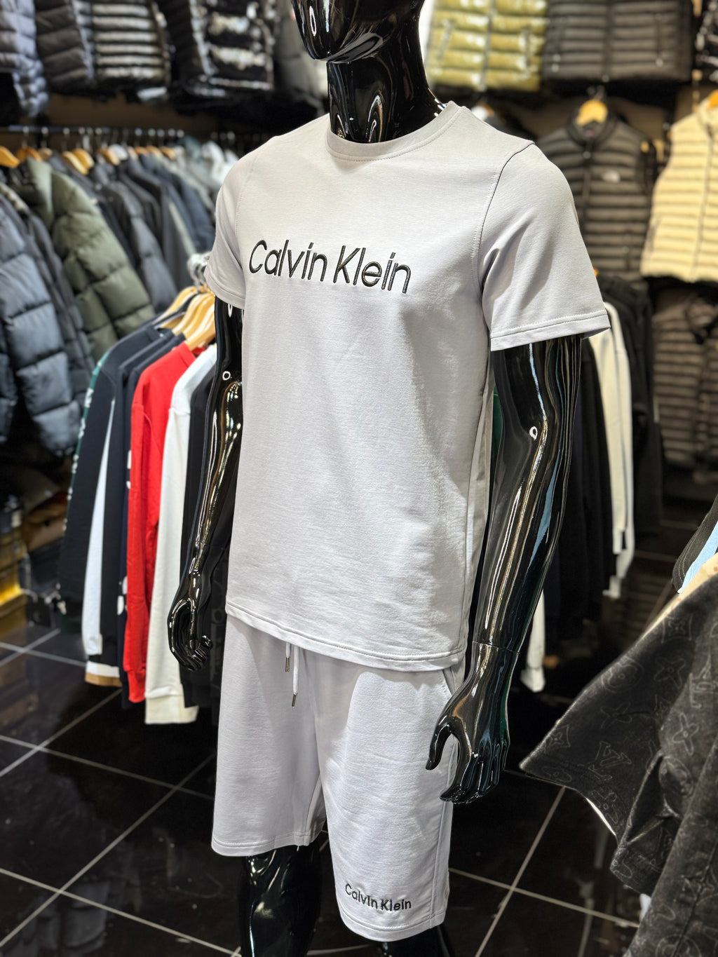 CALVIN KLEIN SET ΓΚΡΙ Ζ-027
