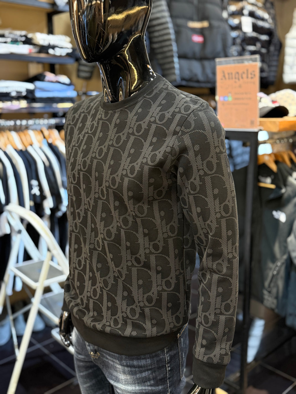 DIOR Φούτερ μαύρο  RD890