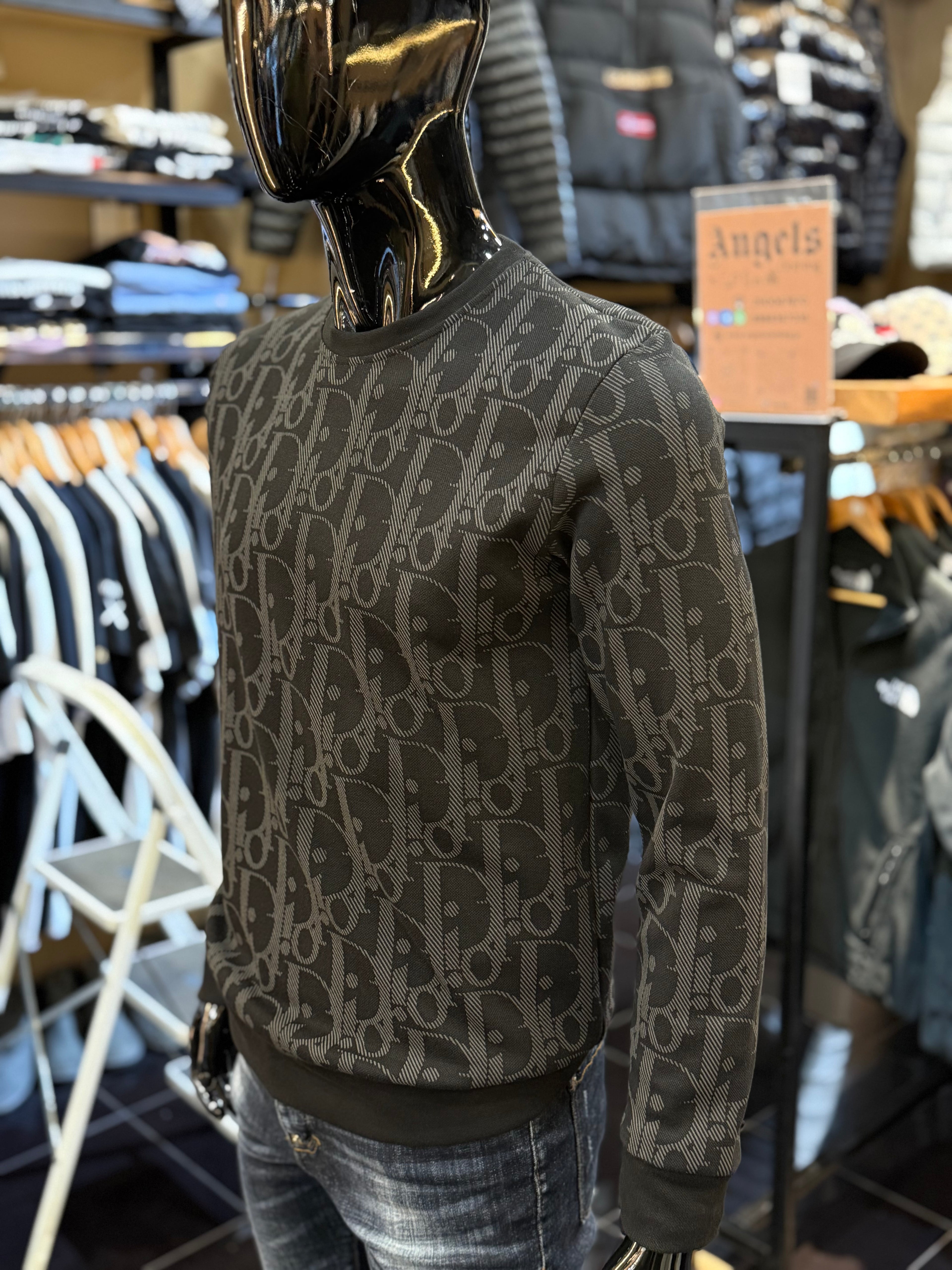 DIOR Φούτερ μαύρο  RD890