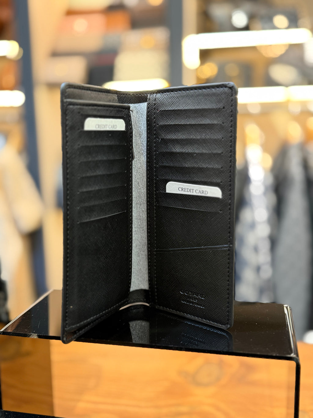 GOYARD πορτοφόλι - κινητό - καρτοθήκη  καφέ-γκρι CVG 94