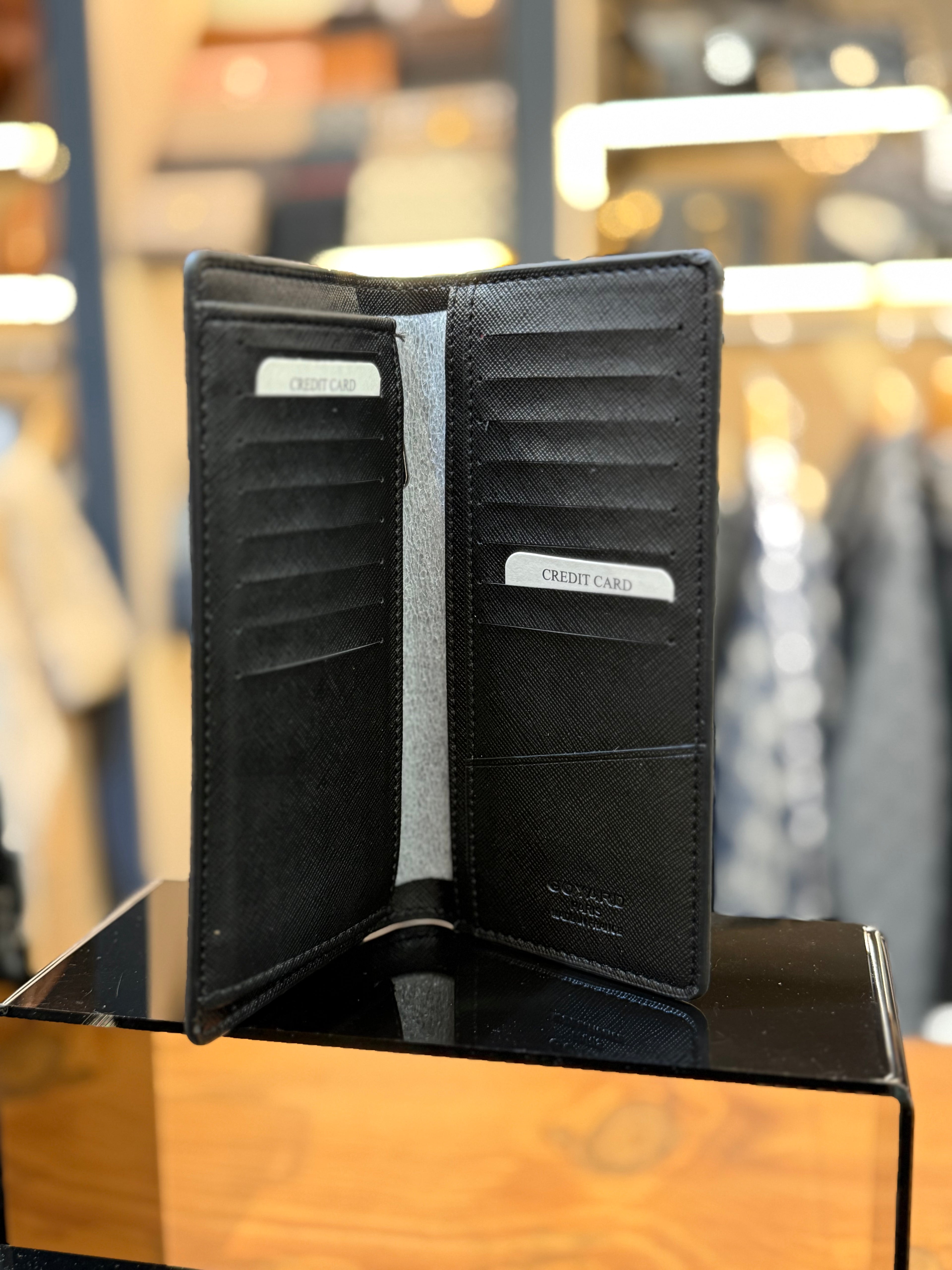 GOYARD πορτοφόλι - κινητό - καρτοθήκη  καφέ-γκρι CVG 94