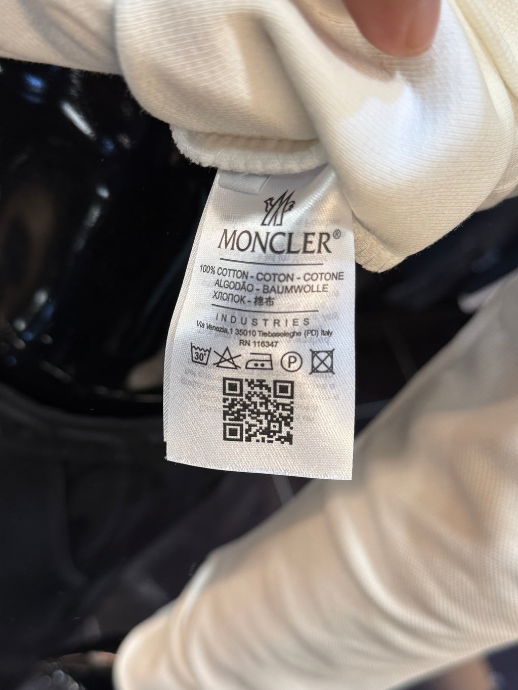 MONCLER zipper λευκό WIJ 42