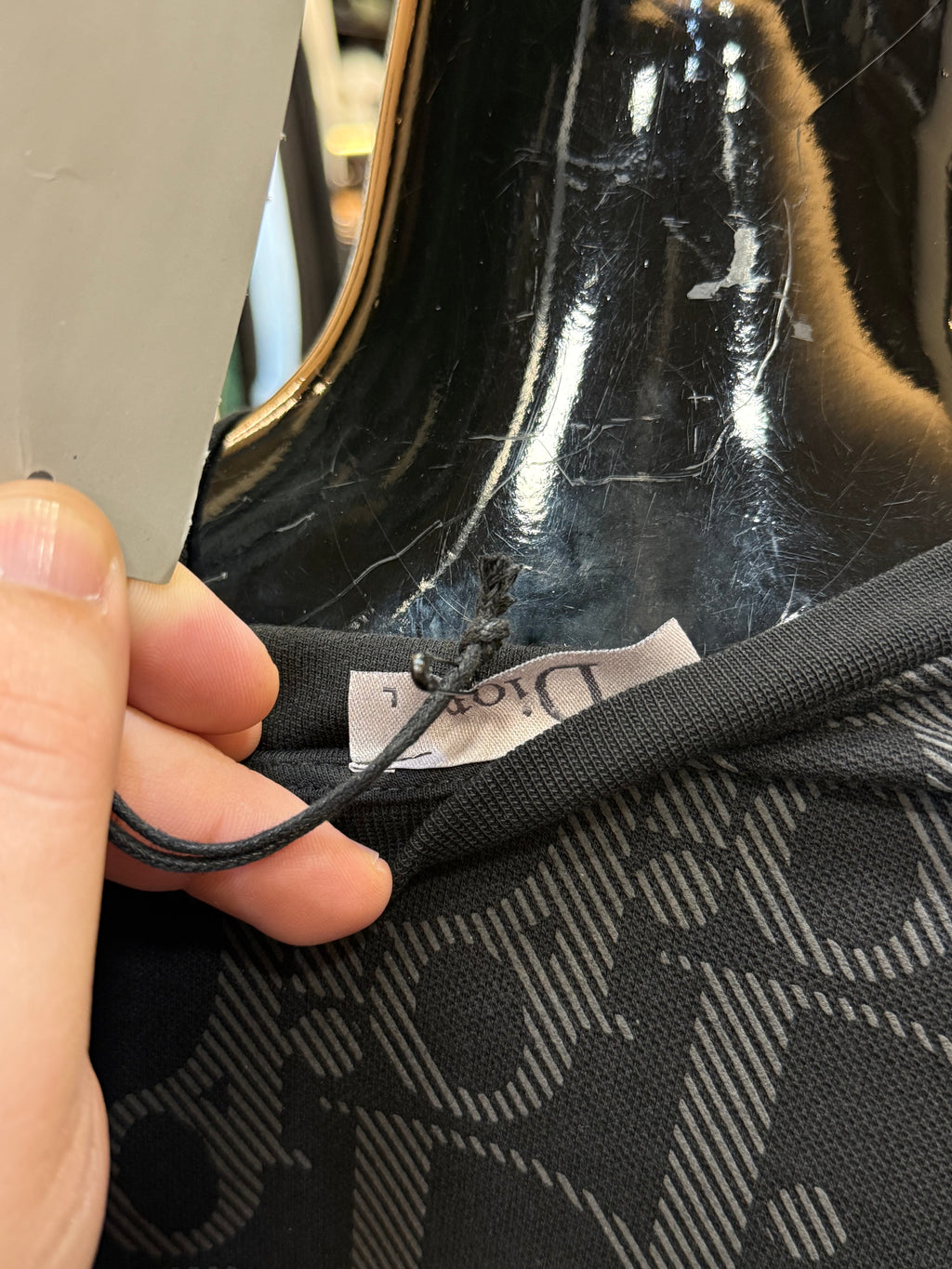 DIOR Φούτερ μαύρο  RD890