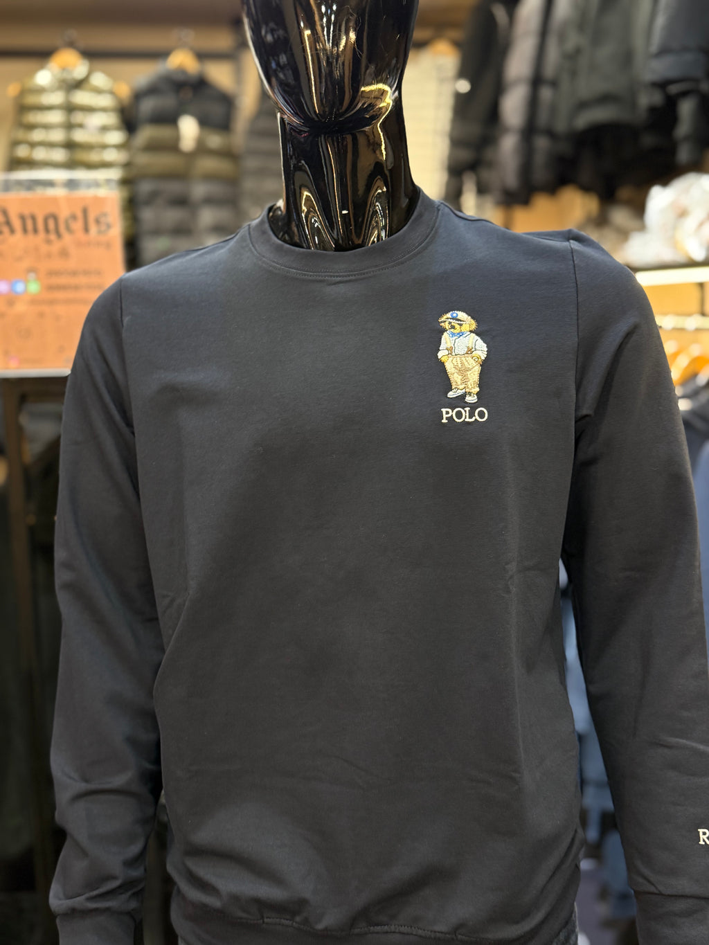 Polo Φούτερ μπλε RD884