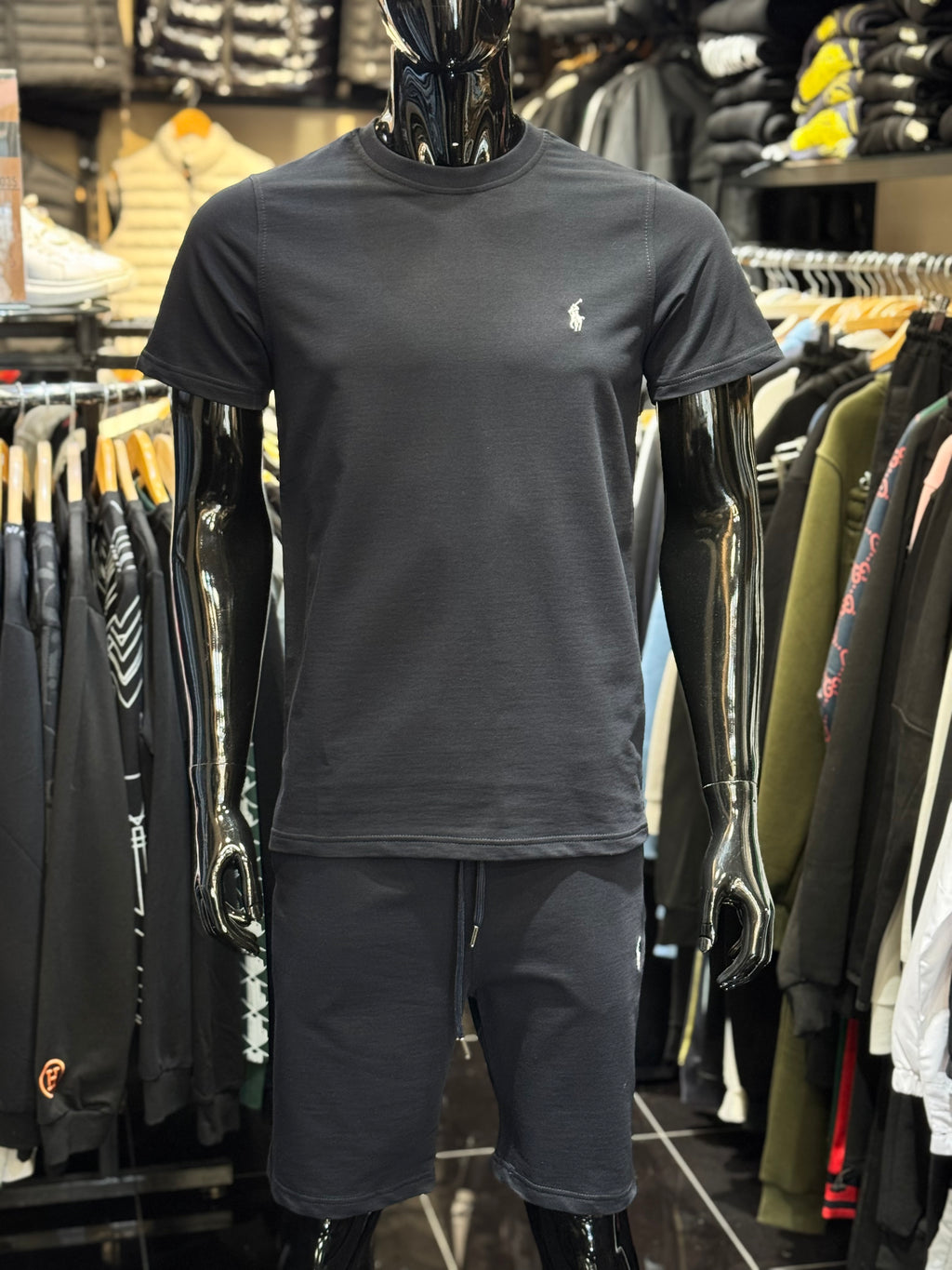 POLO SET ΜΠΛΕ ΣΚΟΥΡΟ Ζ-034