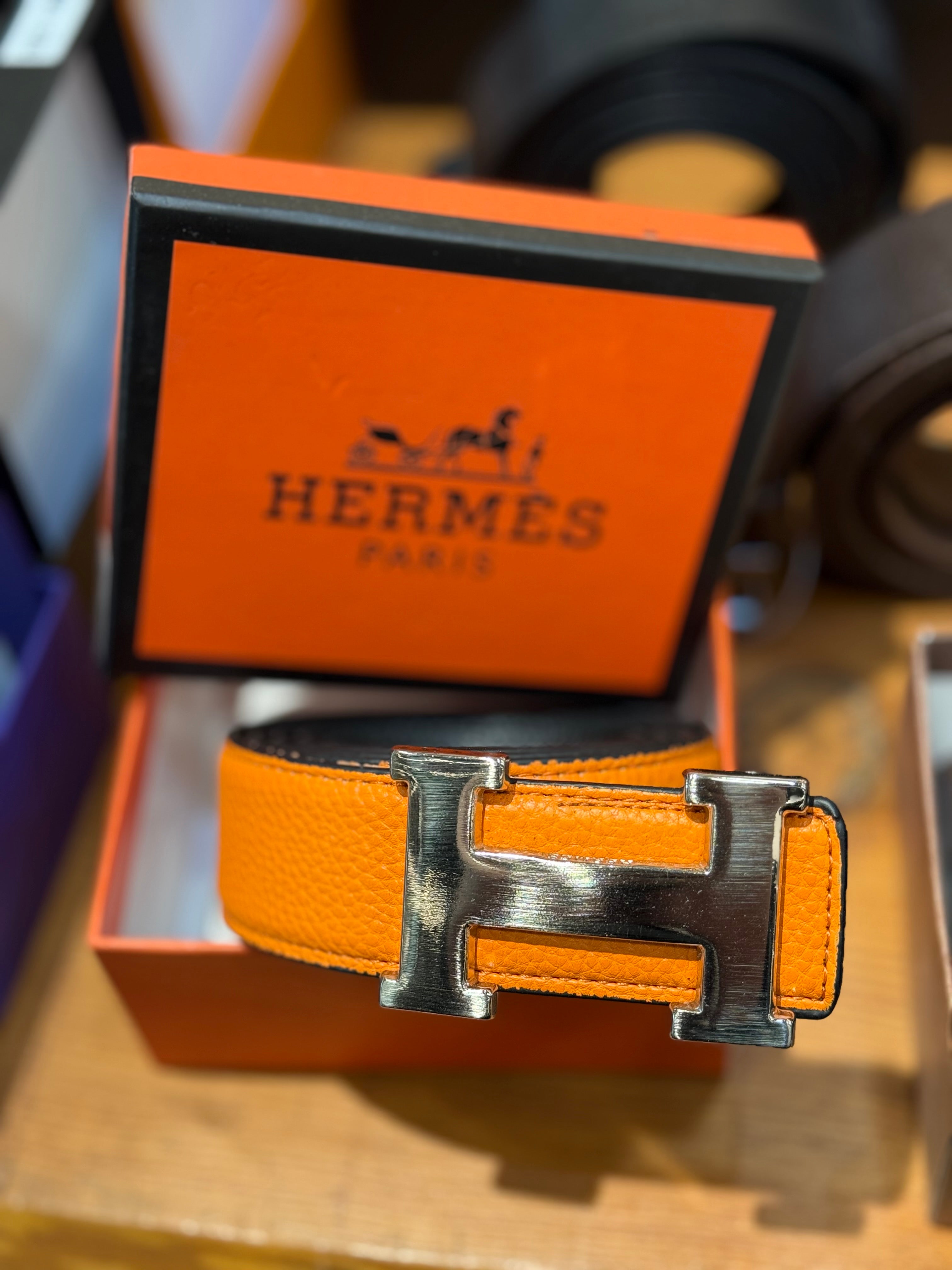 HERMES ΖΩΝΗ ΠΟΡΤΟΚΑΛΙ -ΜΑΥΡΗ C-37