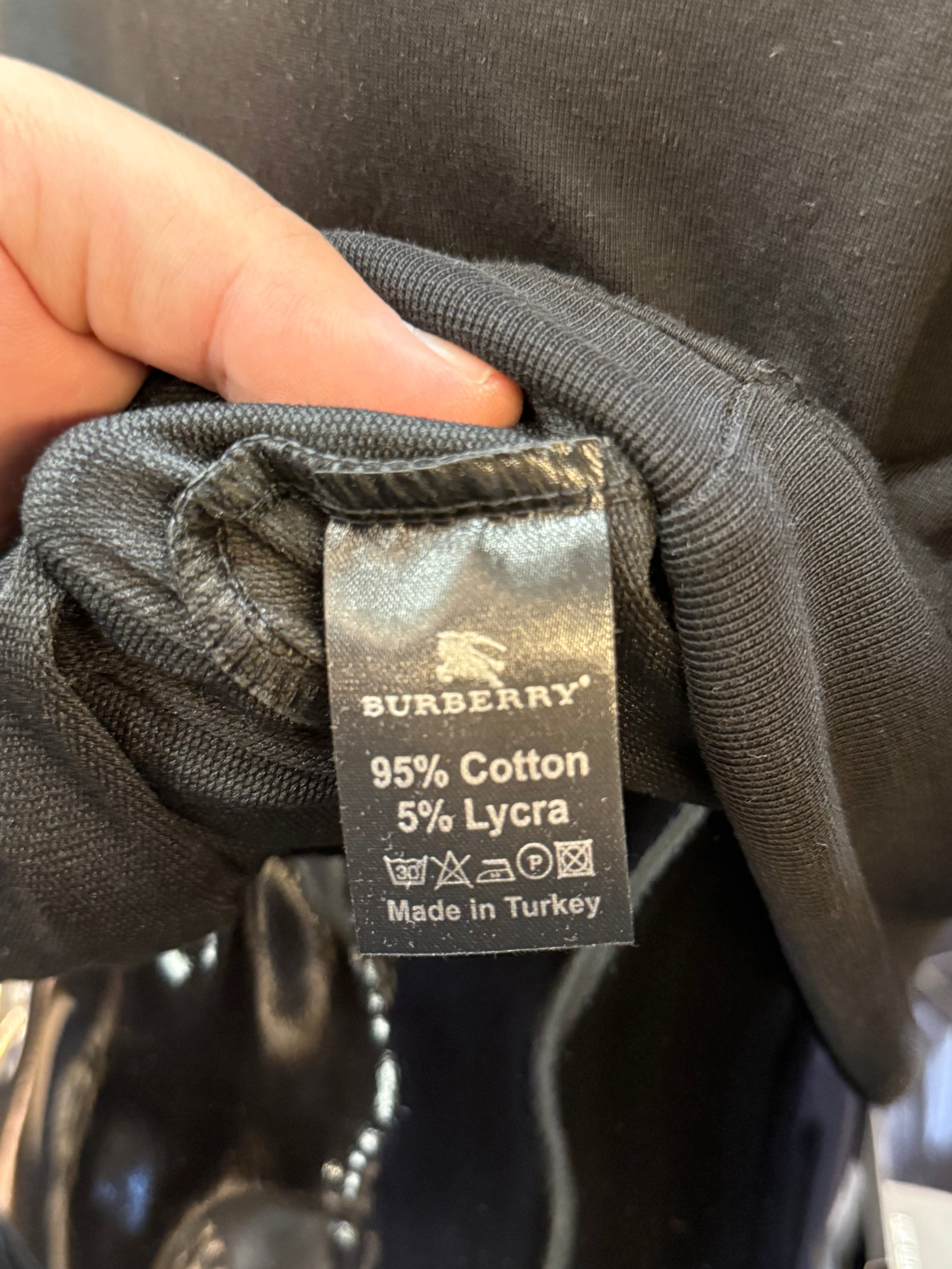 Burberry Φούτερ μαύρο  RD874