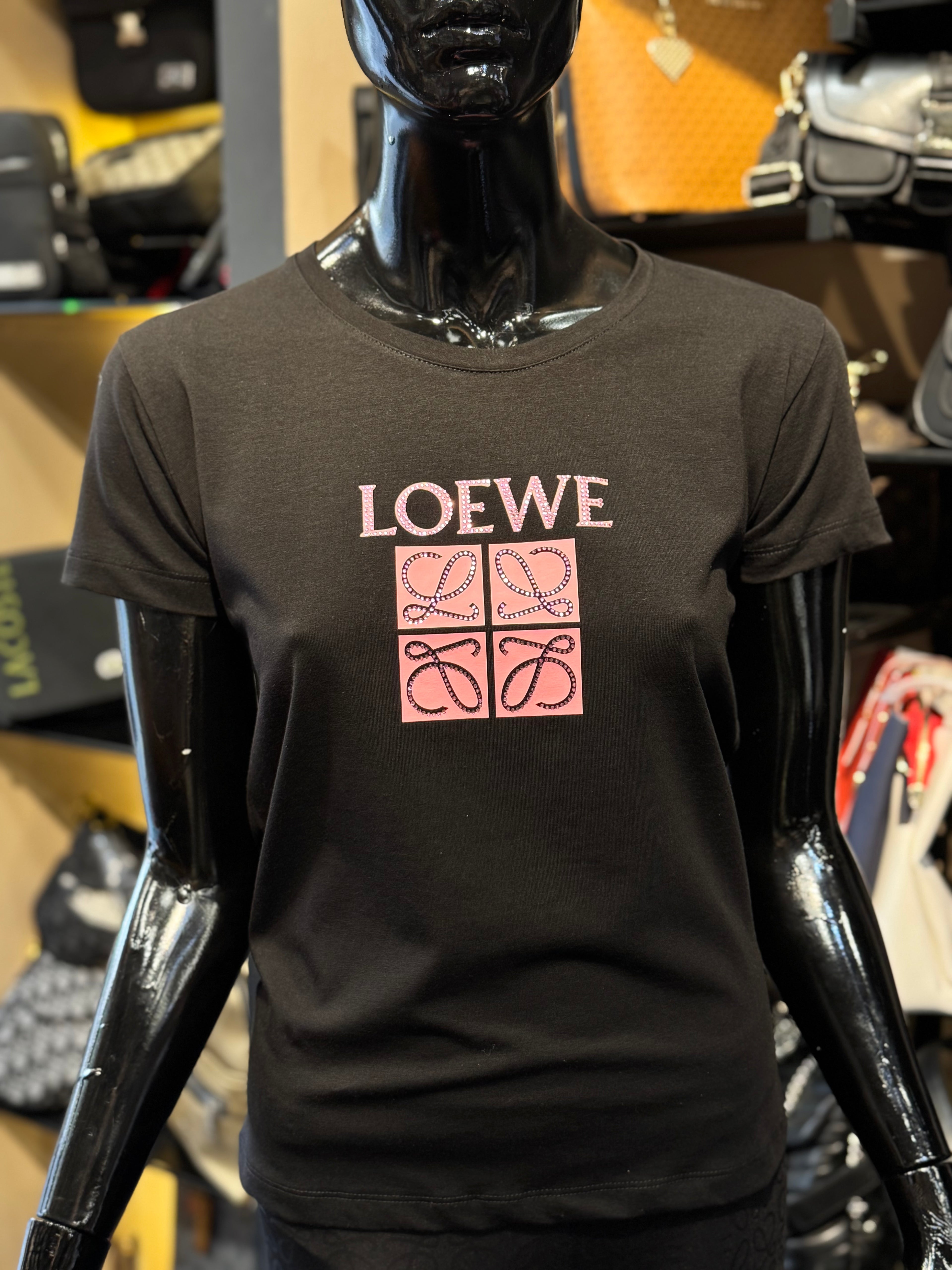 LOEWE T-SHIRT ΜΑΥΡΟ N-020