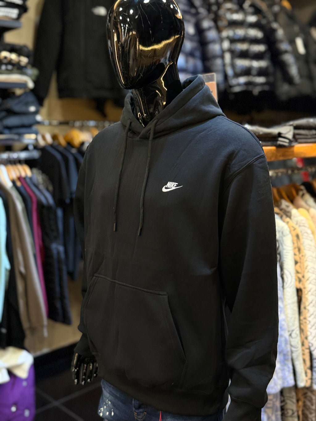 ΝΙΚΕ Φούτερ μαύρο  RR 719