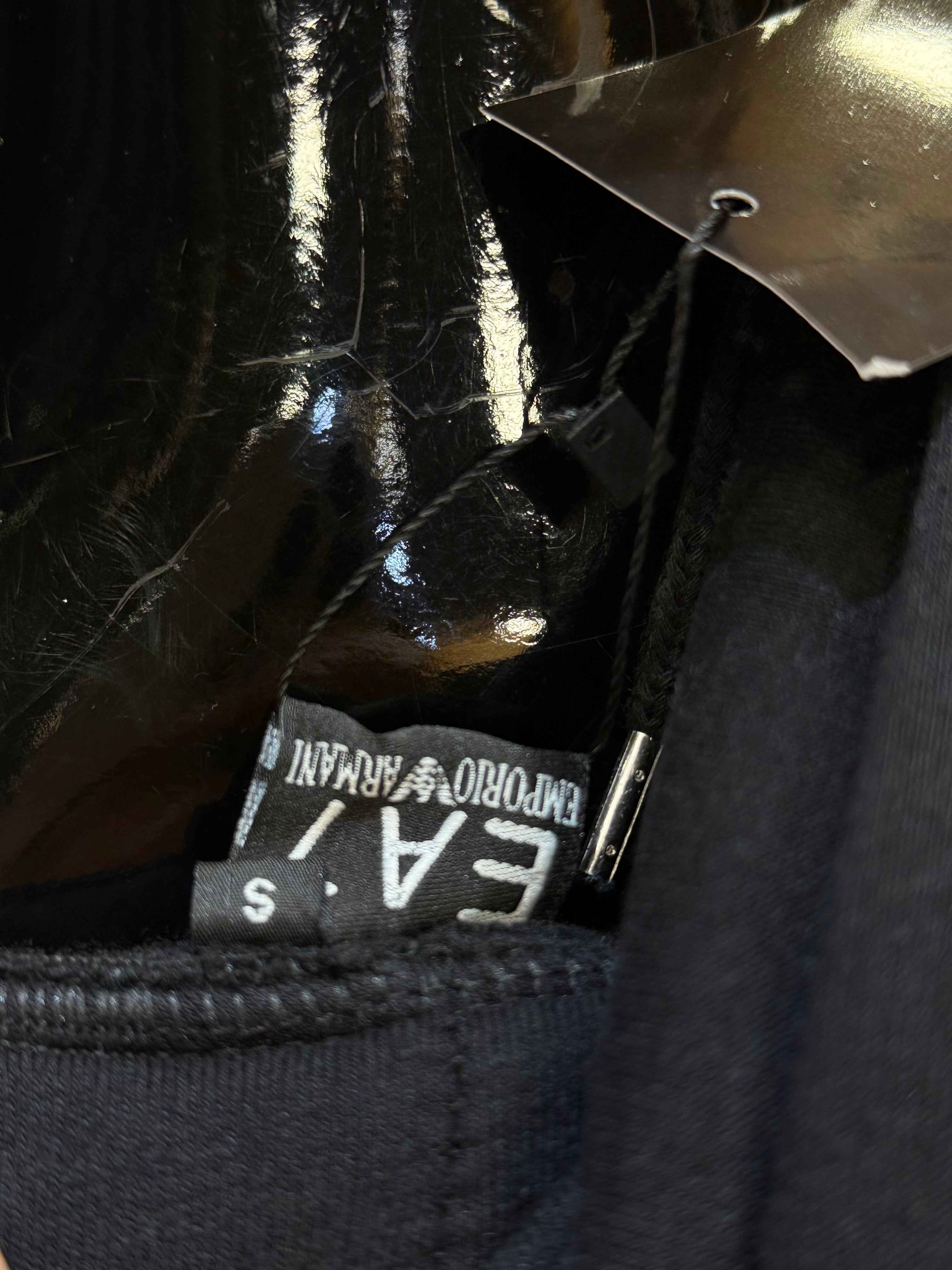 EMPORIO ARMANI  Φούτερ μαύρο  RR 710