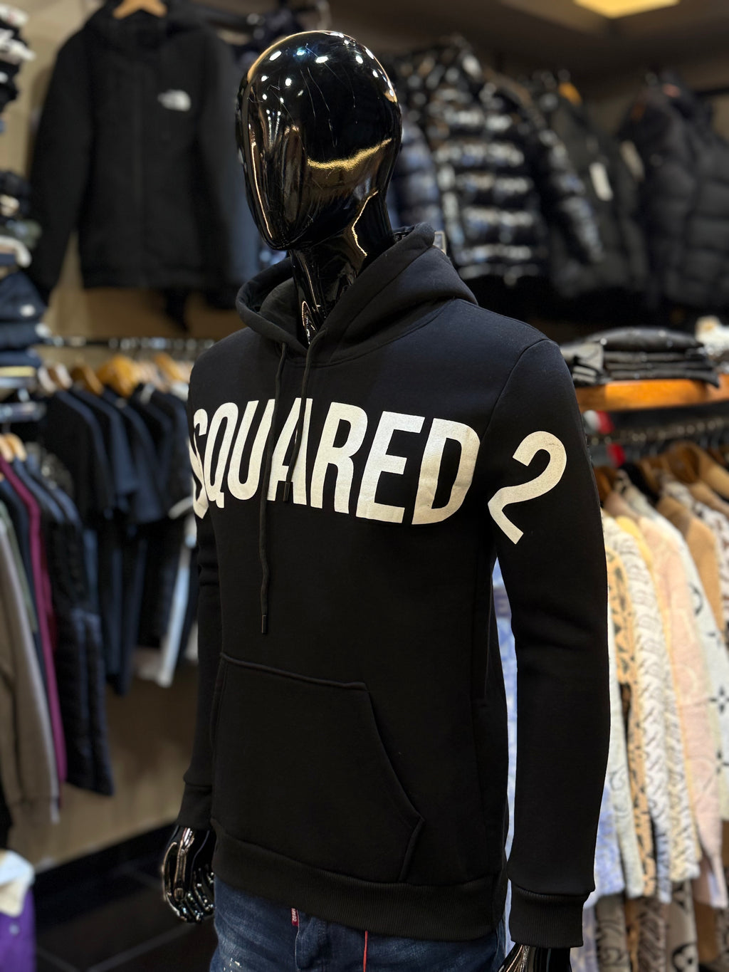 DSQUARED2  Φούτερ μαύρο  RR 720
