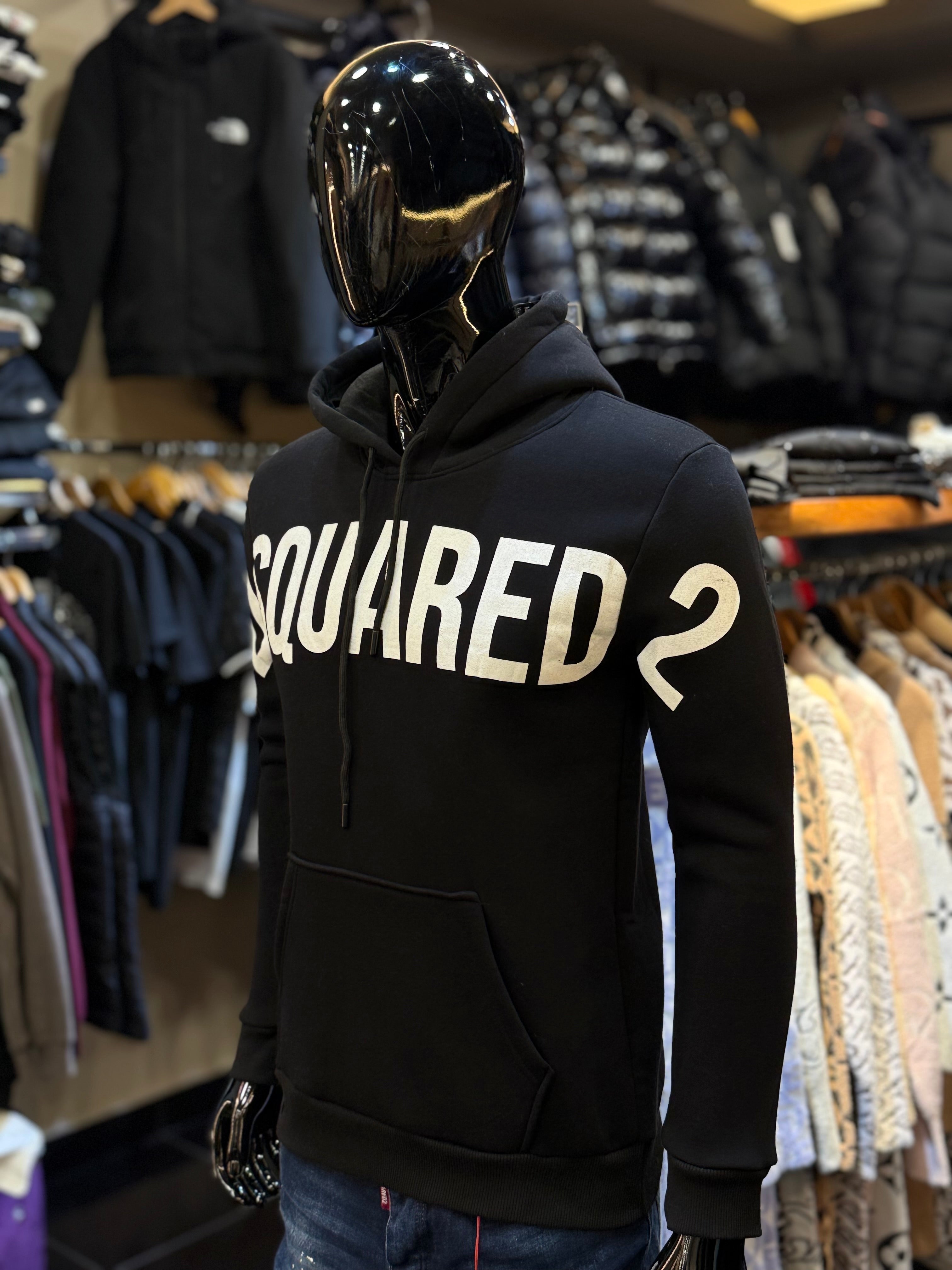 DSQUARED2  Φούτερ μαύρο  RR 720