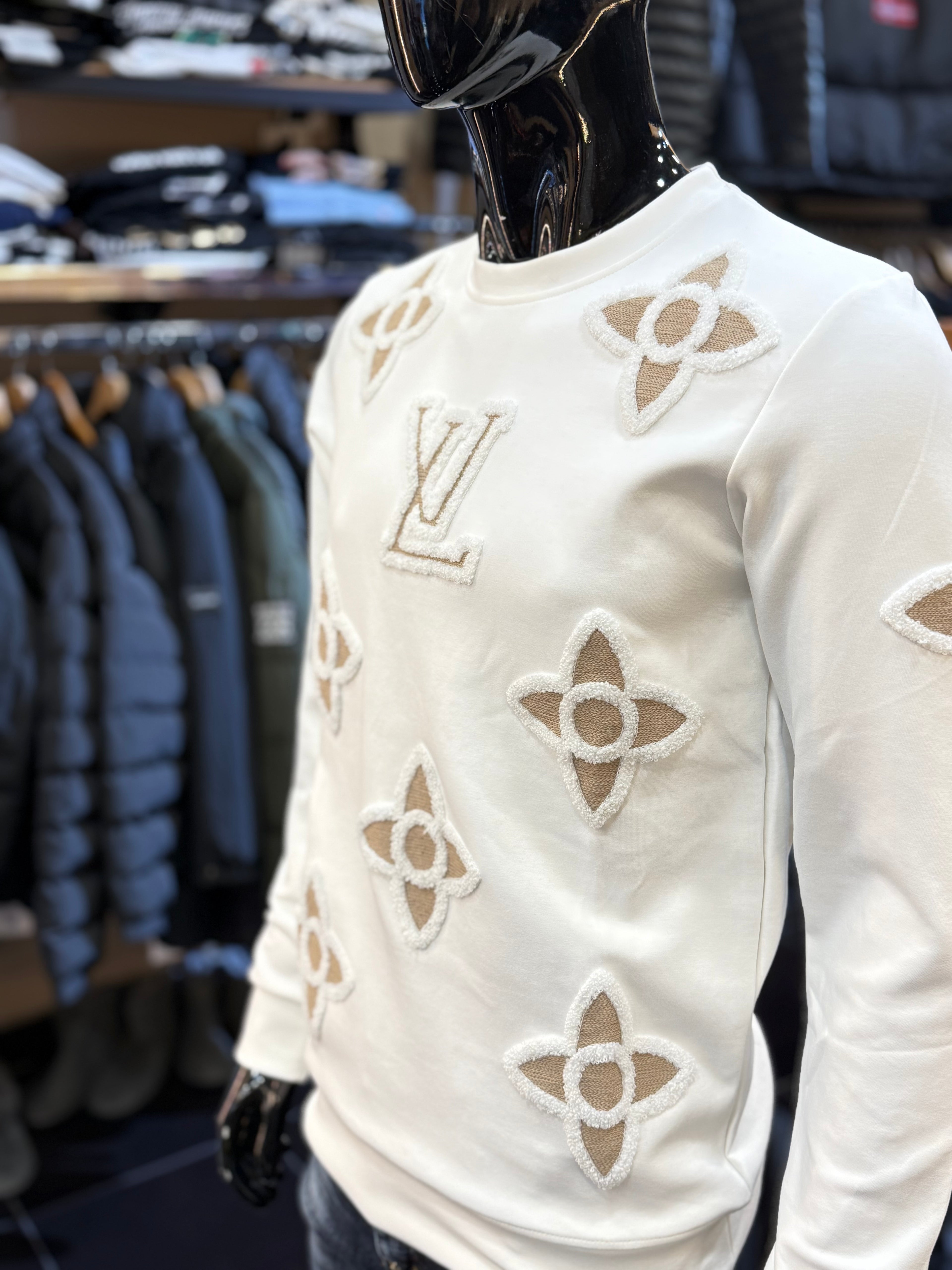 Louis Vuitton Φούτερ λευκό RD869