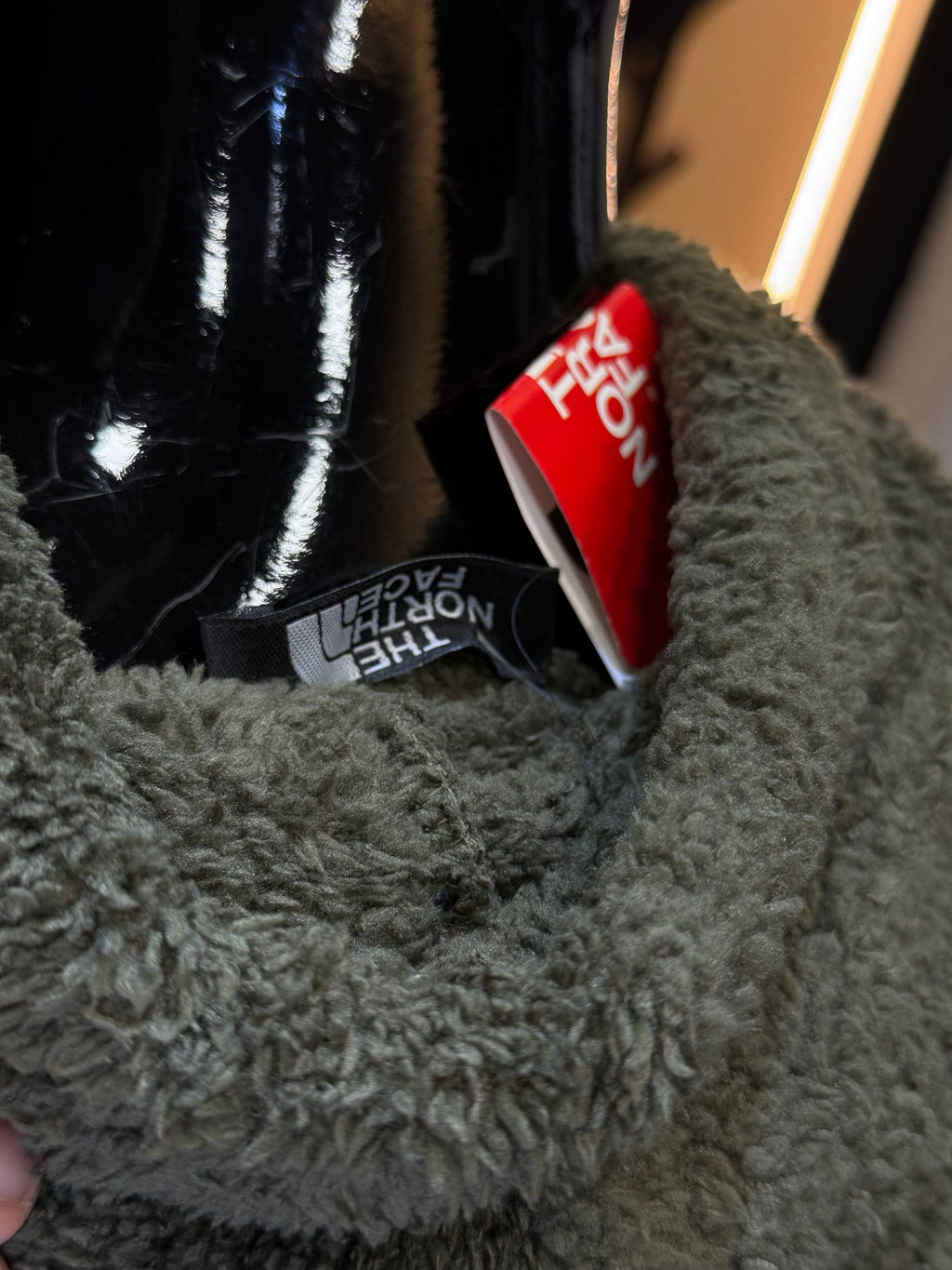 THE NORTH FACE Φούτερ( πρόβατο ) χακί RR 723