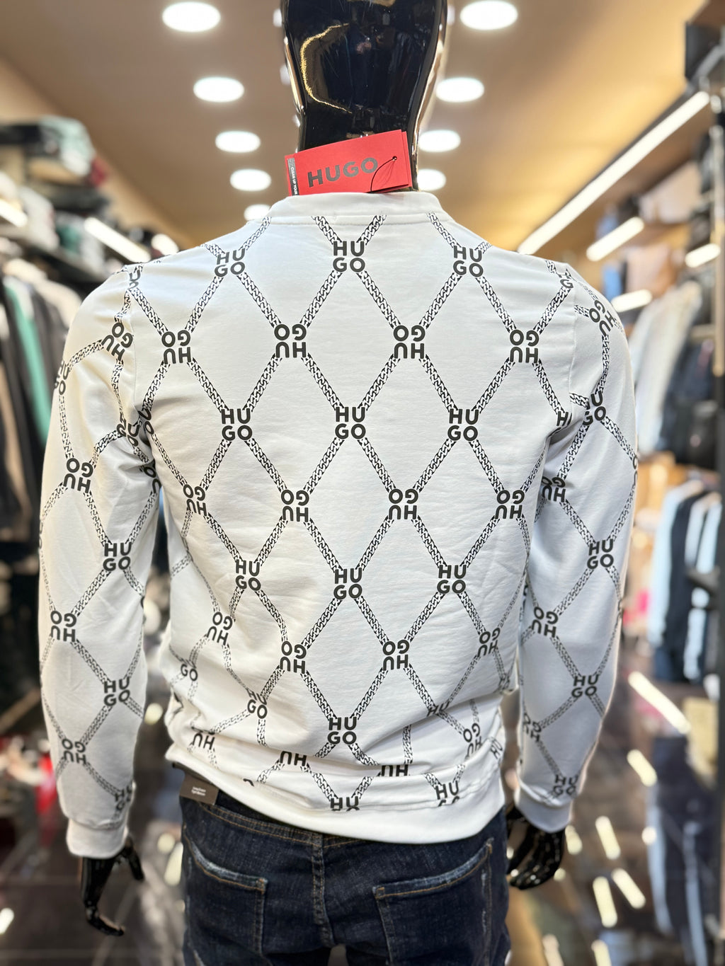 Hugo Φούτερ λευκό  RD879