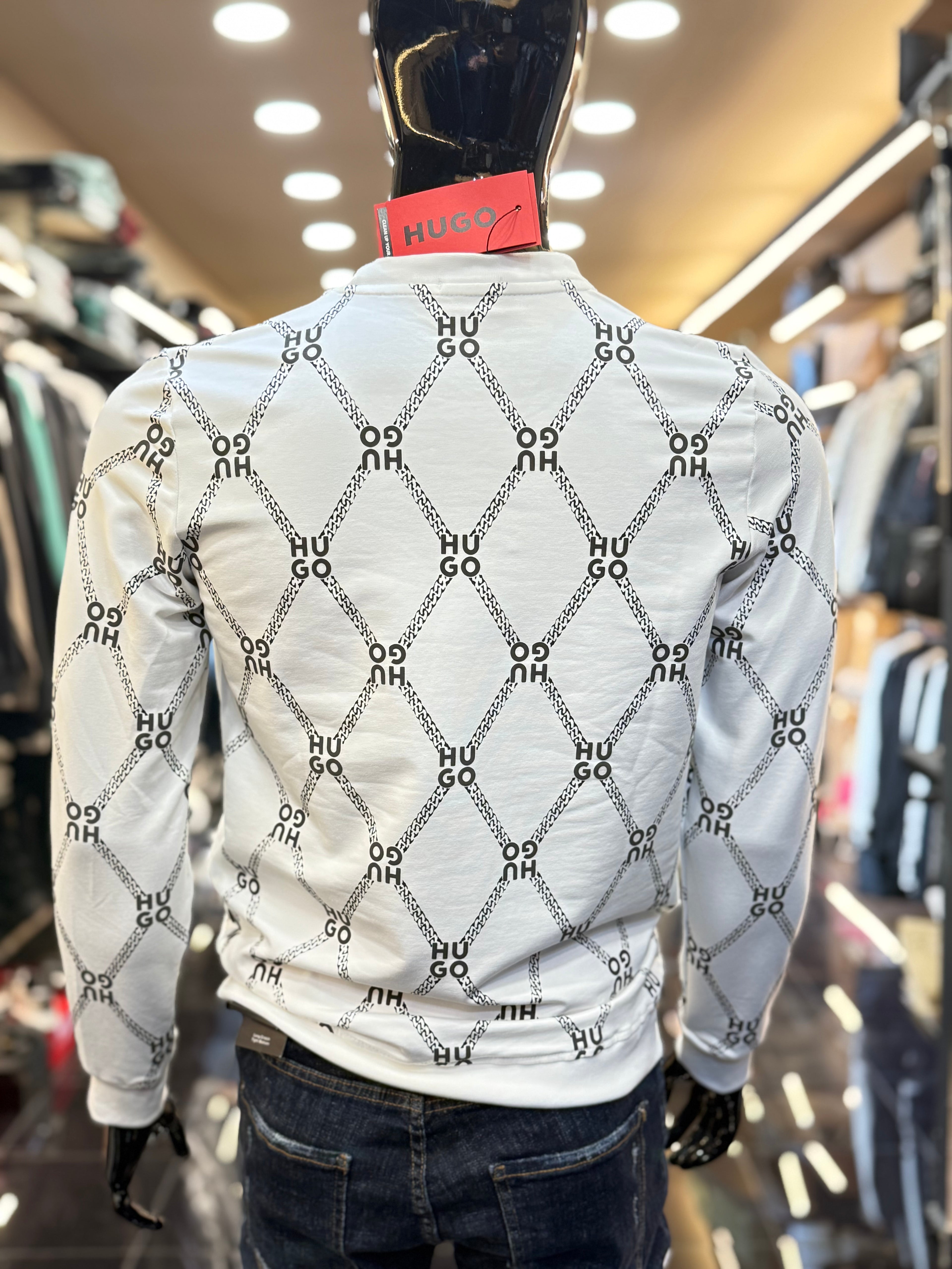 Hugo Φούτερ λευκό  RD879