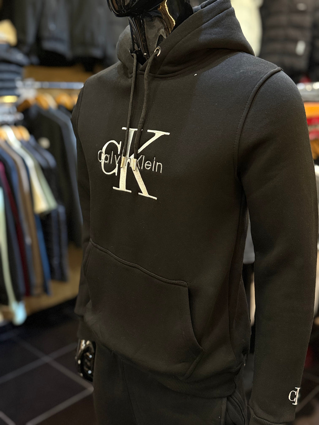 Calvin Klein track suit μαύρο FG 26