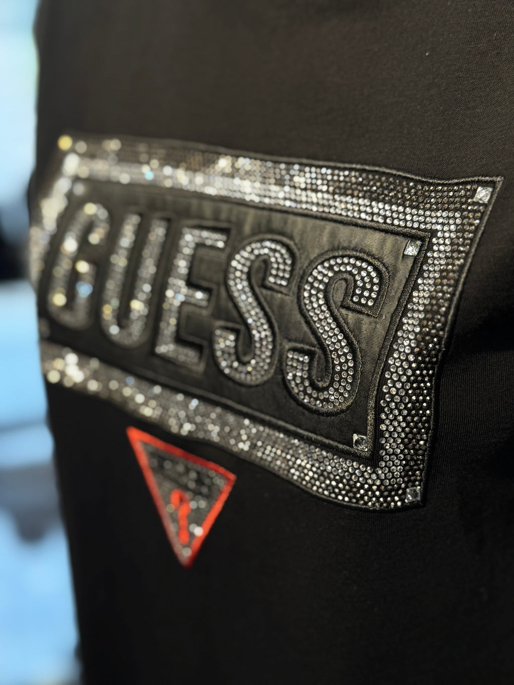 GUESS T-SHIRT ΜΑΥΡΟ  N-019