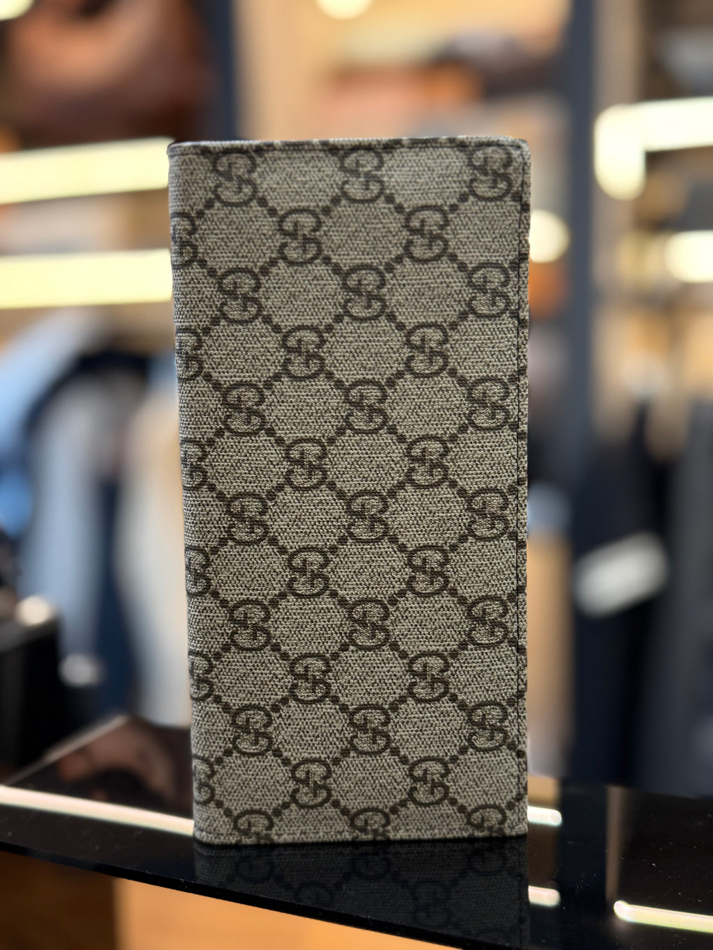 GUCCI πορτοφόλι - κινητό - καρτοθήκη  καφέ    CVG 91