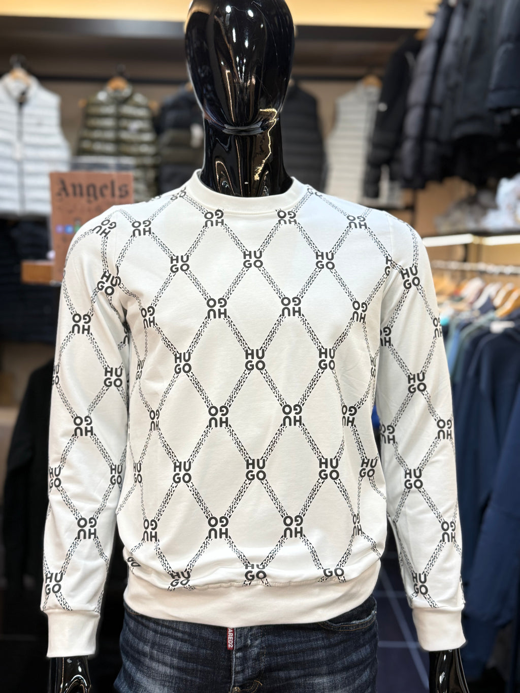 Hugo Φούτερ λευκό  RD879