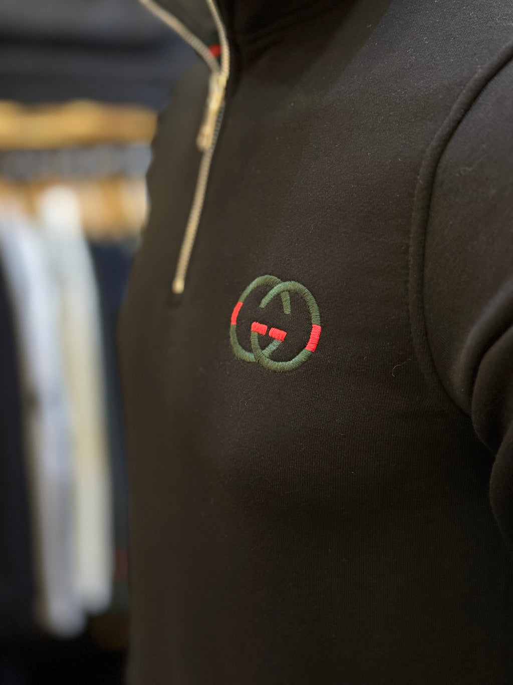 GUCCI zipper μαύρο WIJ 41