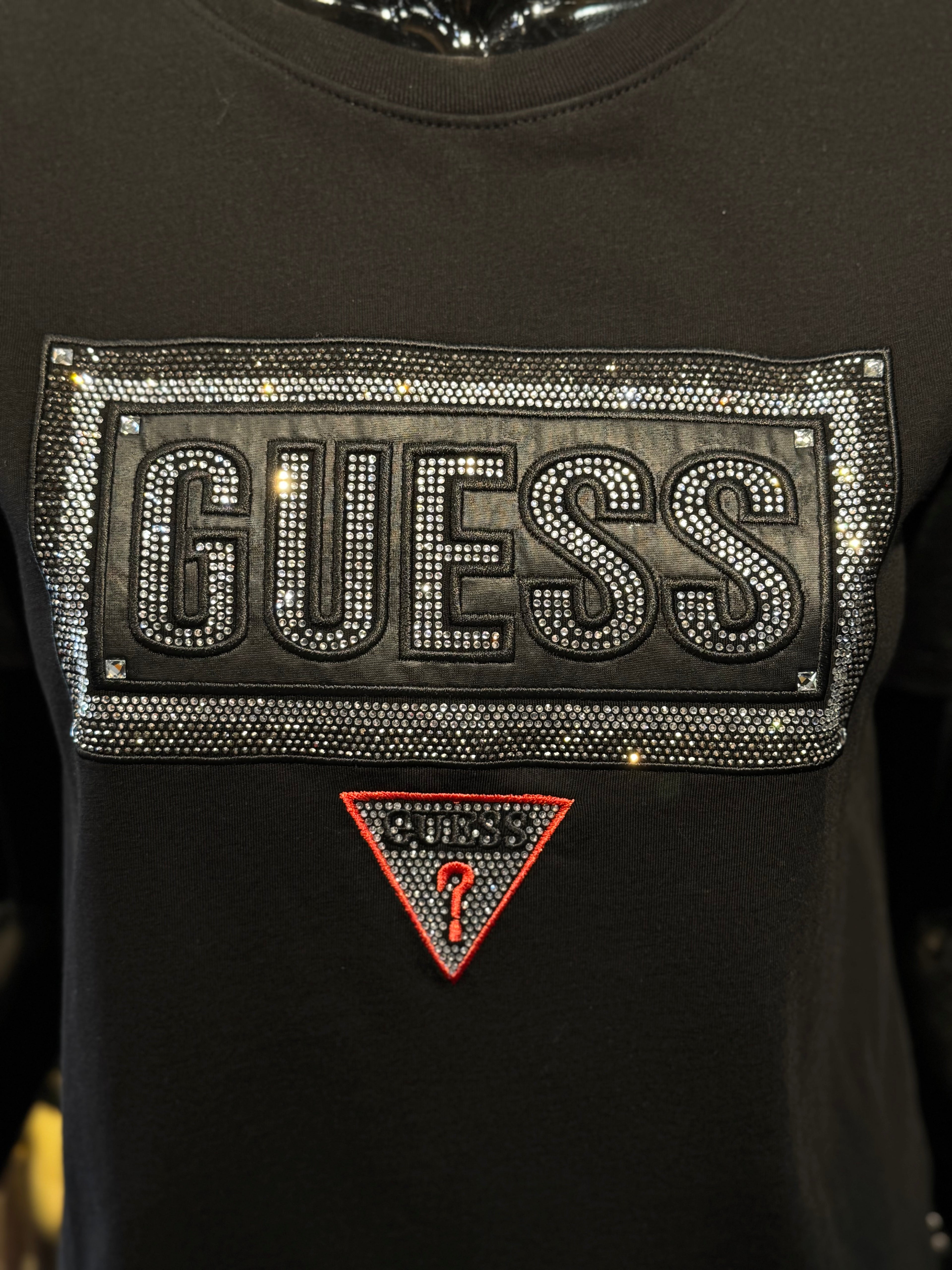 GUESS T-SHIRT ΜΑΥΡΟ  N-019