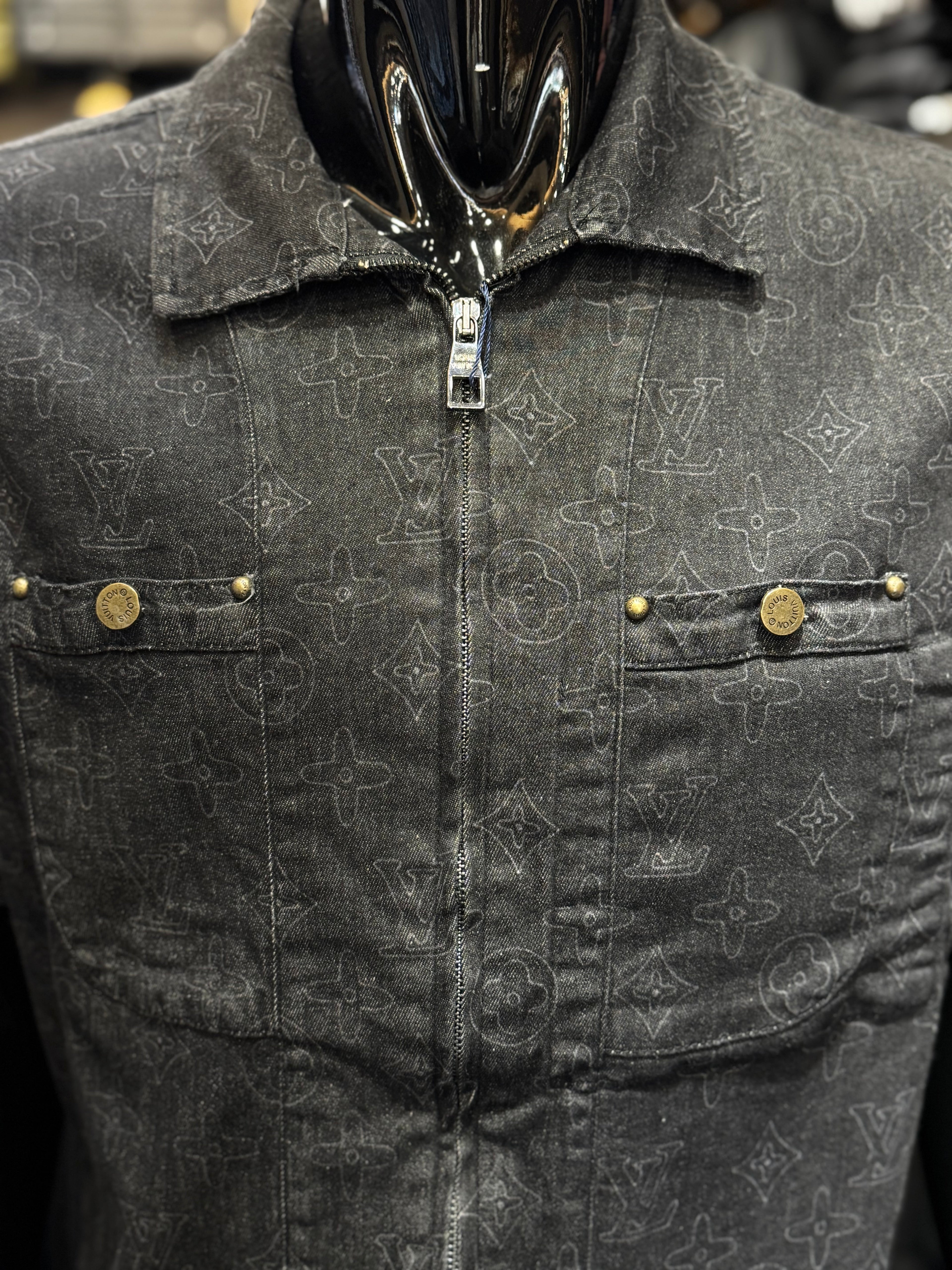 LOUIS VUITTON SET ΣΚΟΥΡΟ JEAN / ΜΑΥΡΟ Ζ-035