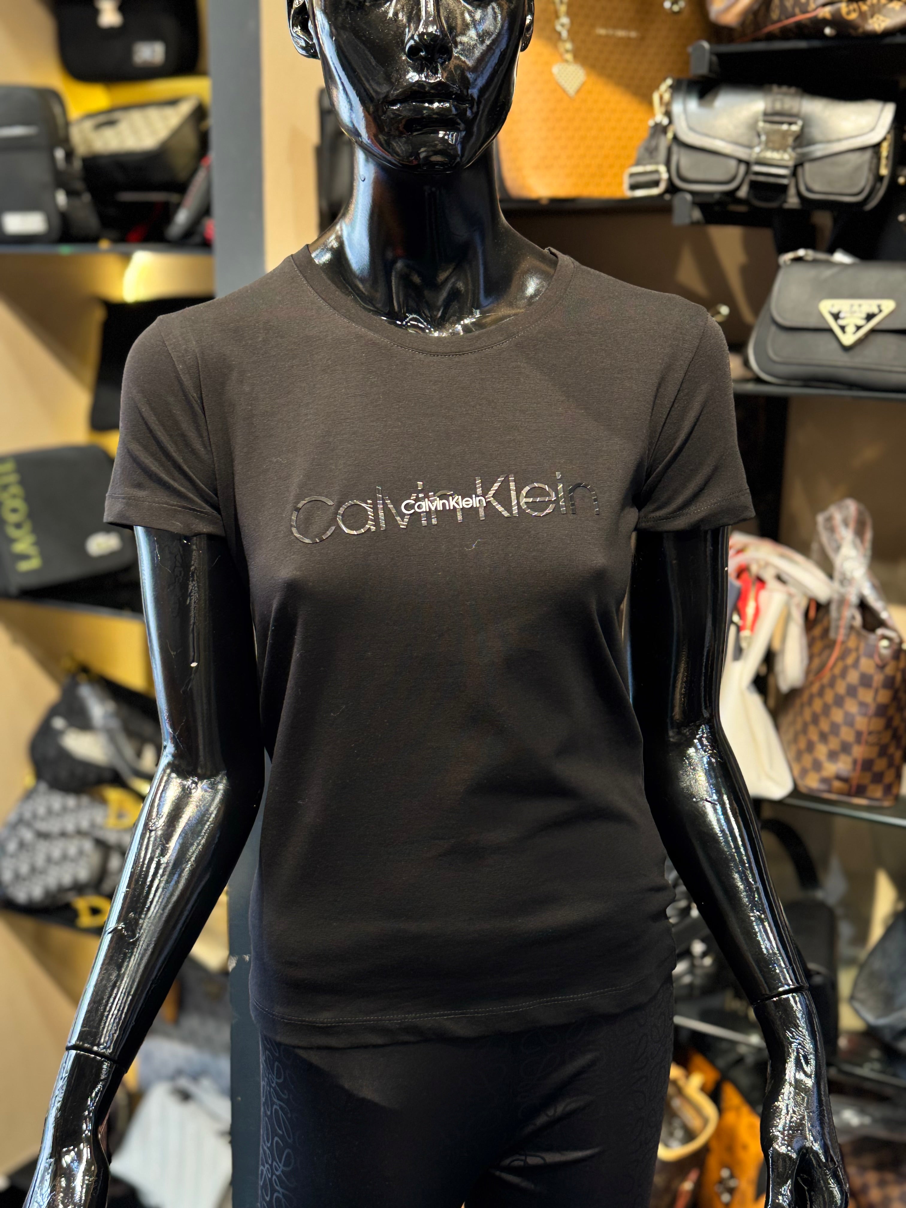 CALVIN KLEIN T-SHIRT ΜΑΥΡΟ N-016