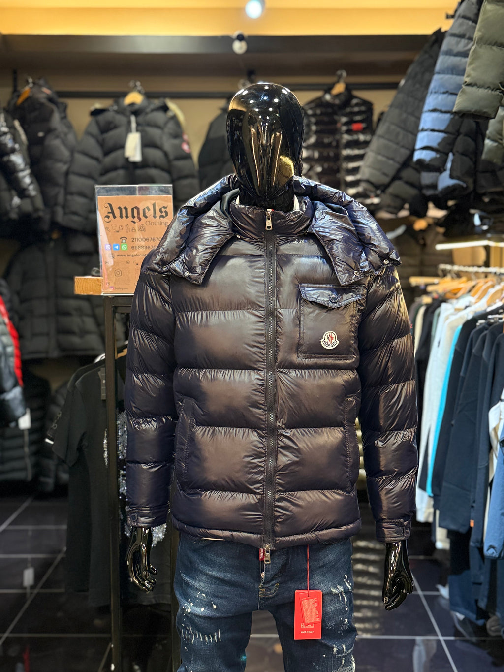 MONCLER MAGIA μπλε  VJ- 729