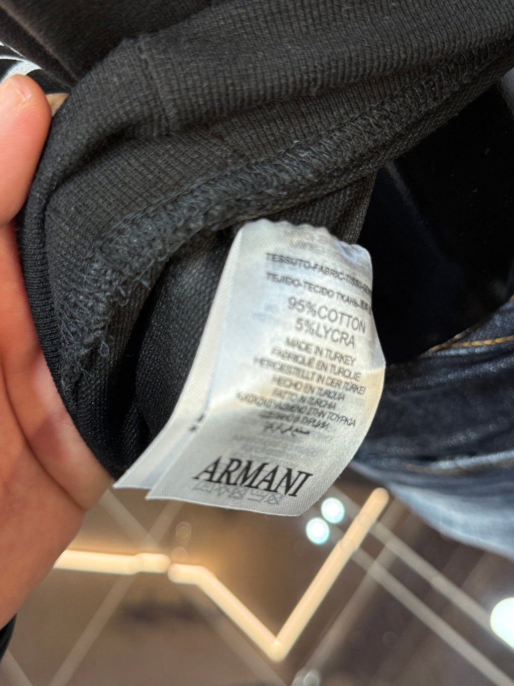 EA7 Φούτερ μαύρο  RD871