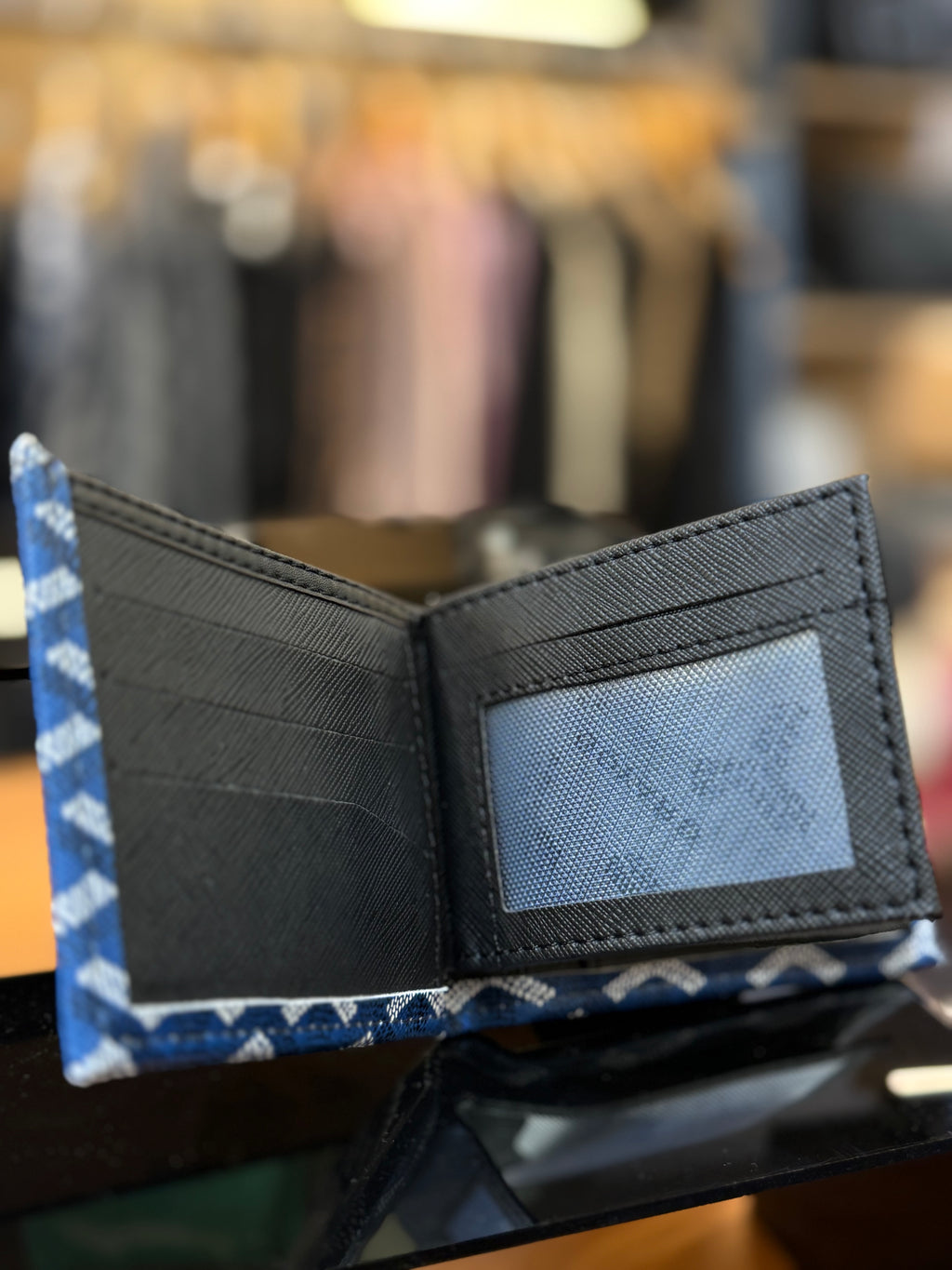 GOYARD πορτοφόλι καρτοθήκη  μπλε CVG 46