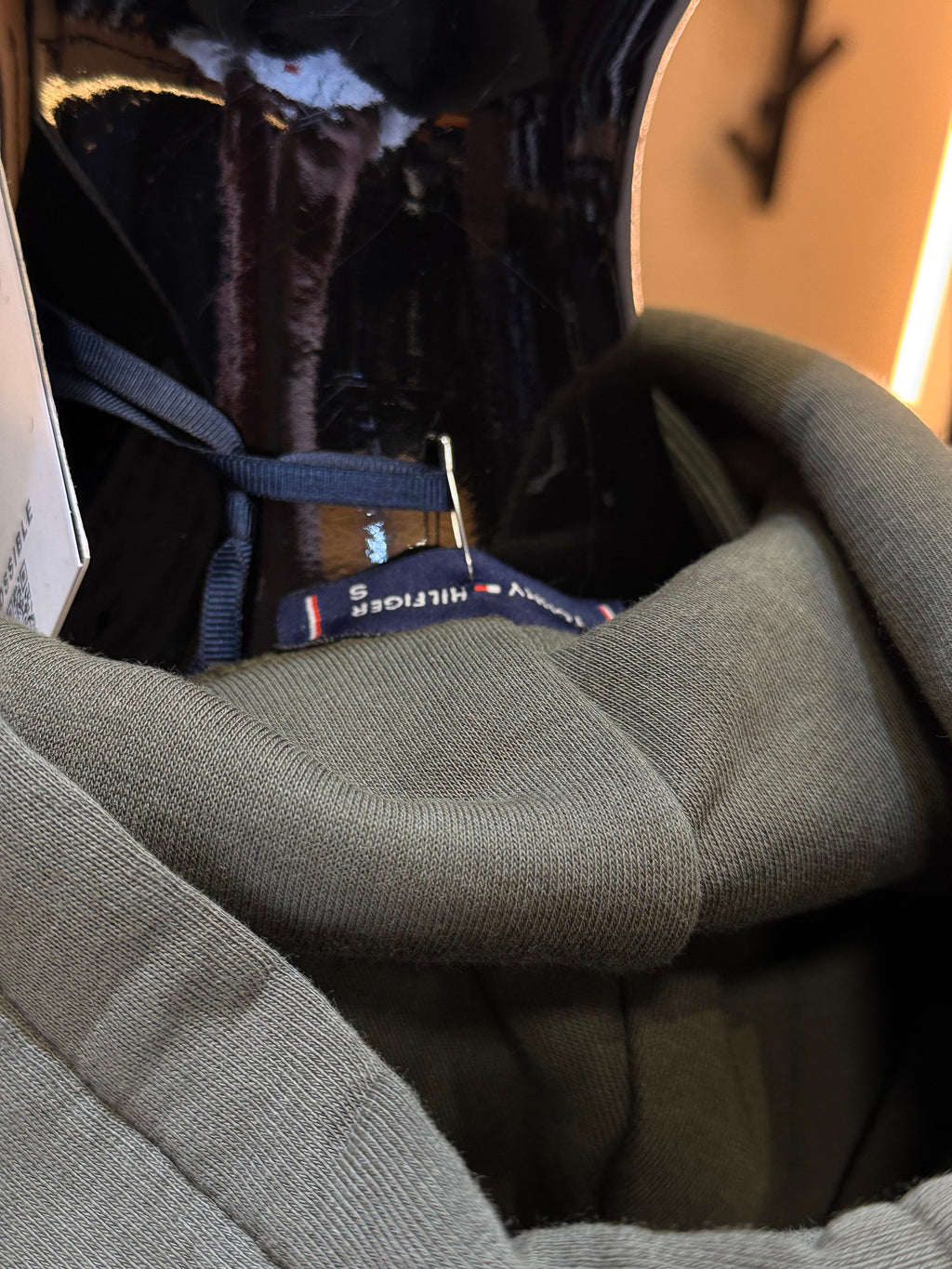 TOMMY HILFIGER  Φούτερ χακί RR 711