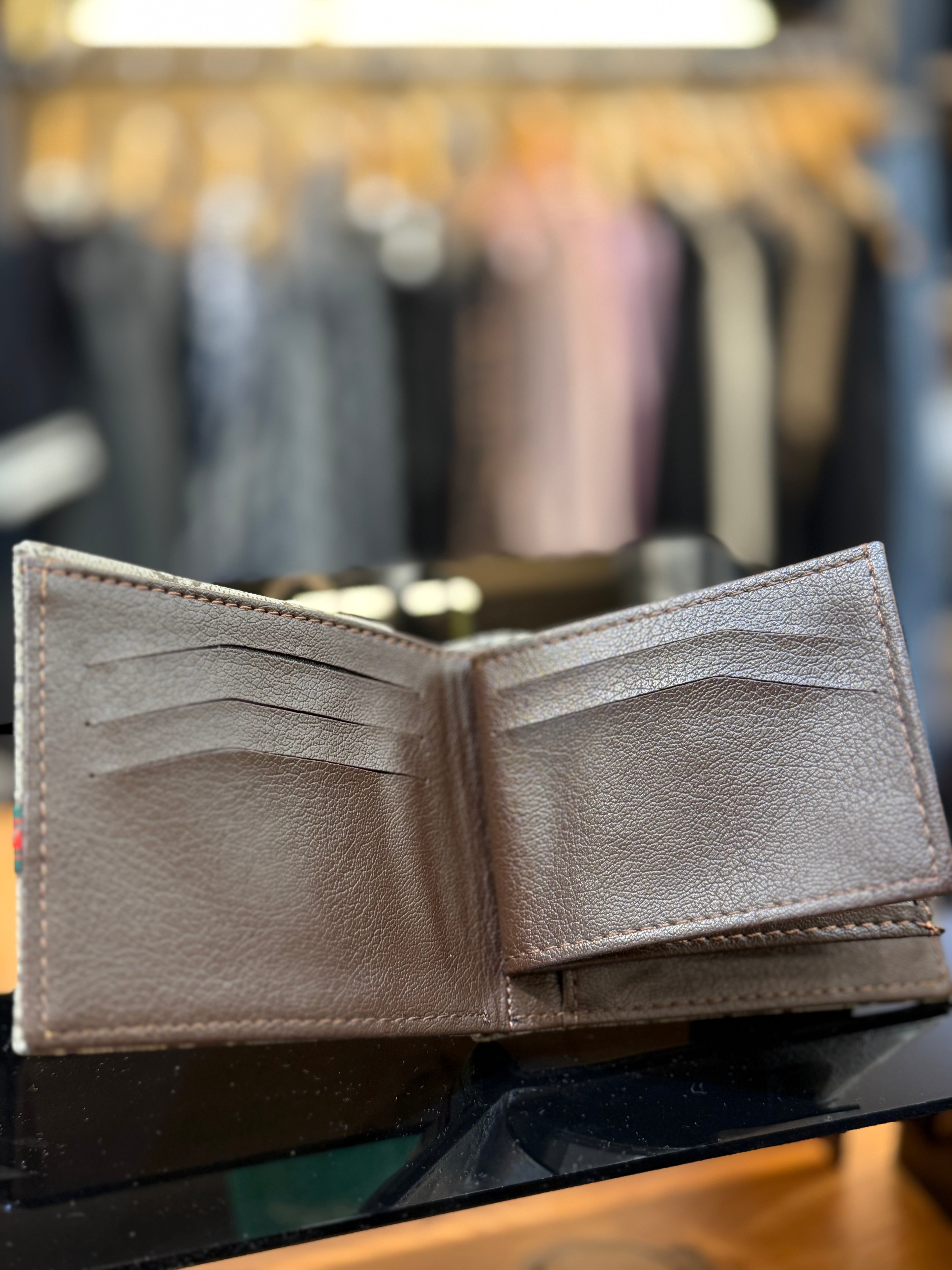 GUCCI πορτοφόλι καρτοθήκη  καφέ  CVG 113