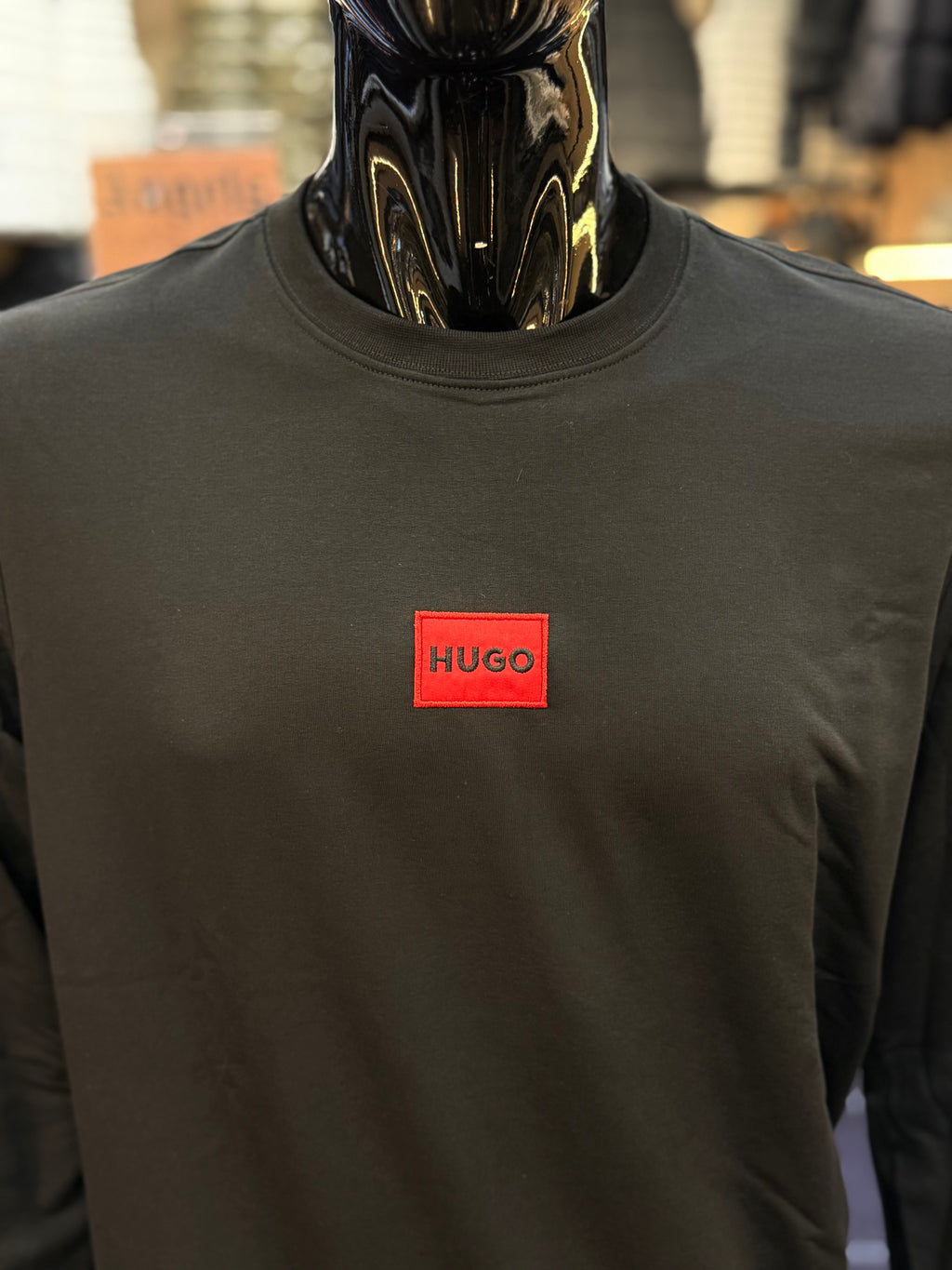 HUGO Φούτερ μαύρο RD892