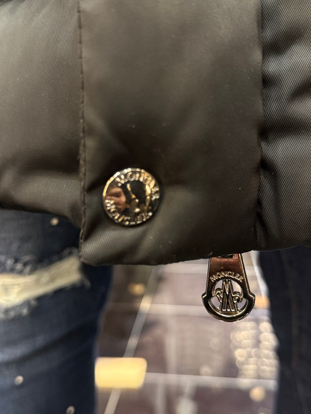 MONCLER JACKET μαύρο  B-770