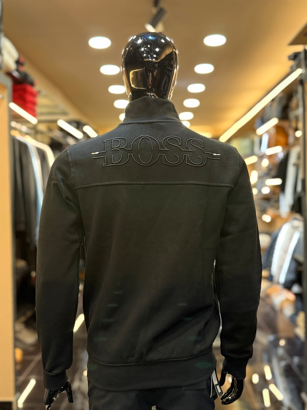 BOSS zipper μαύρο WIJ 38