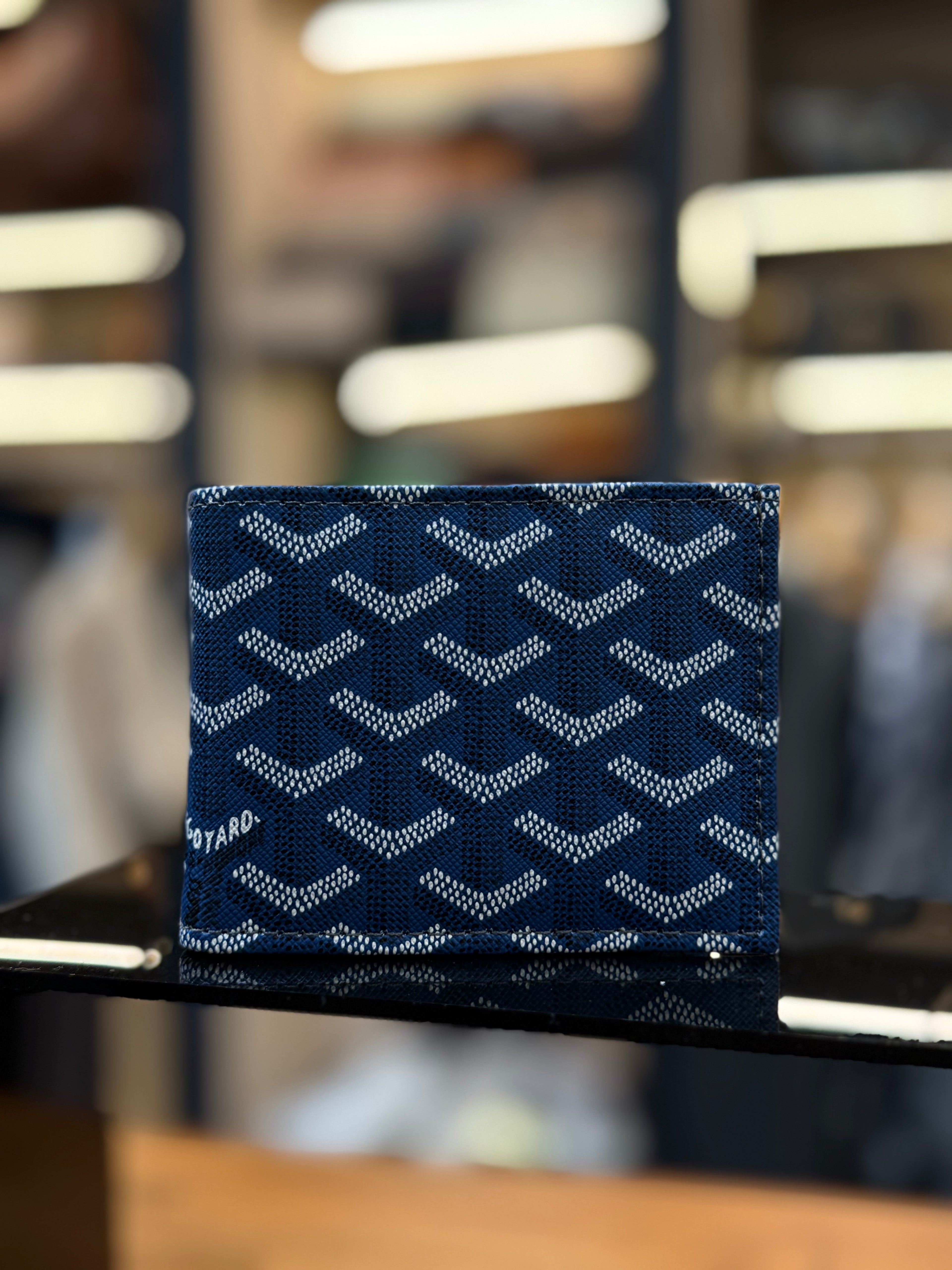 GOYARD πορτοφόλι καρτοθήκη  μπλε CVG 46