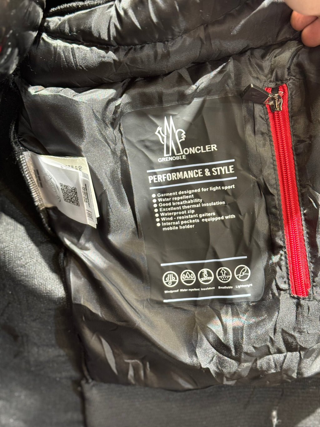 MONCLER HALF BLACK B-783