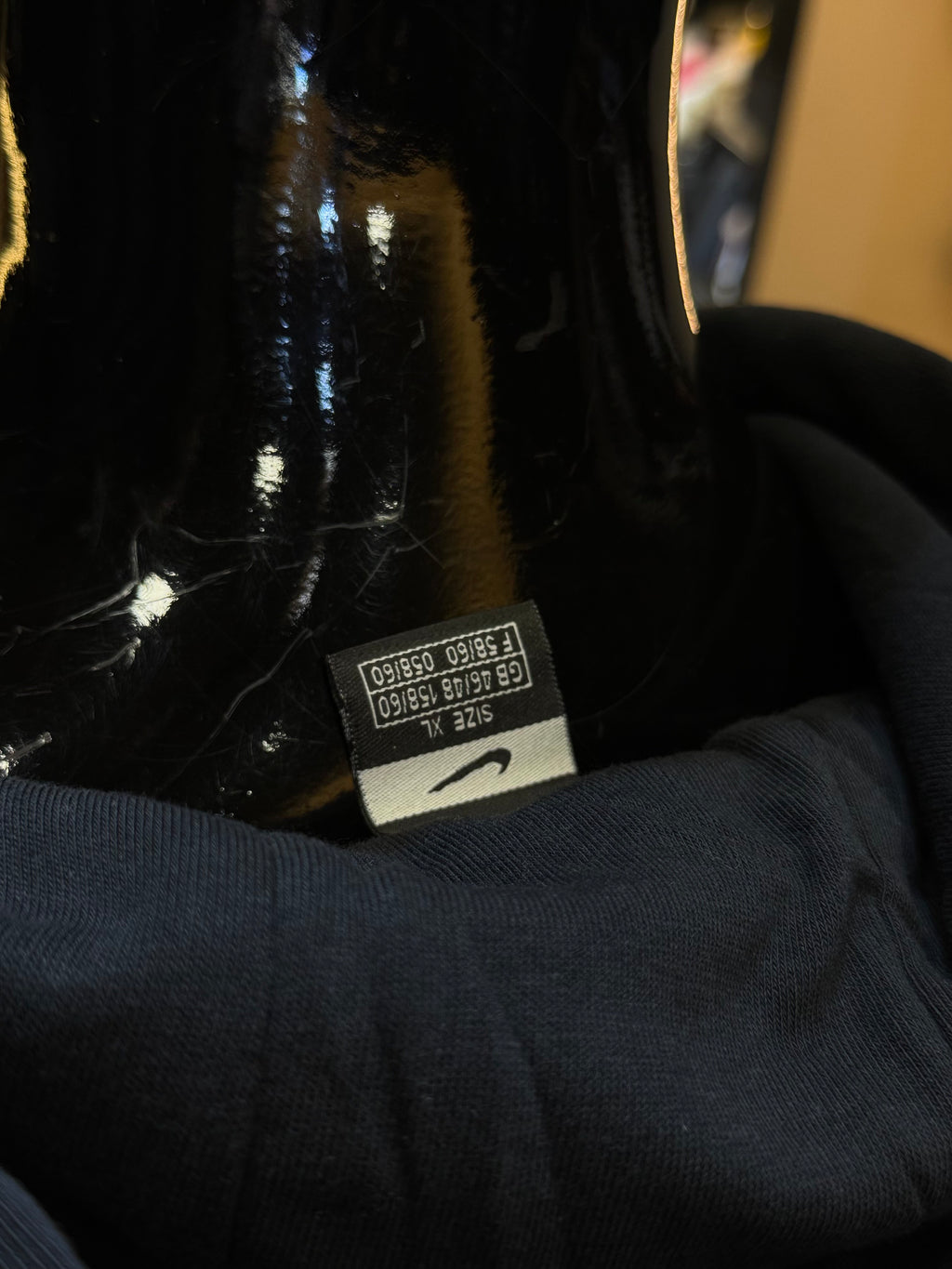 ΝΙΚΕ Φούτερ μαύρο  RR 719