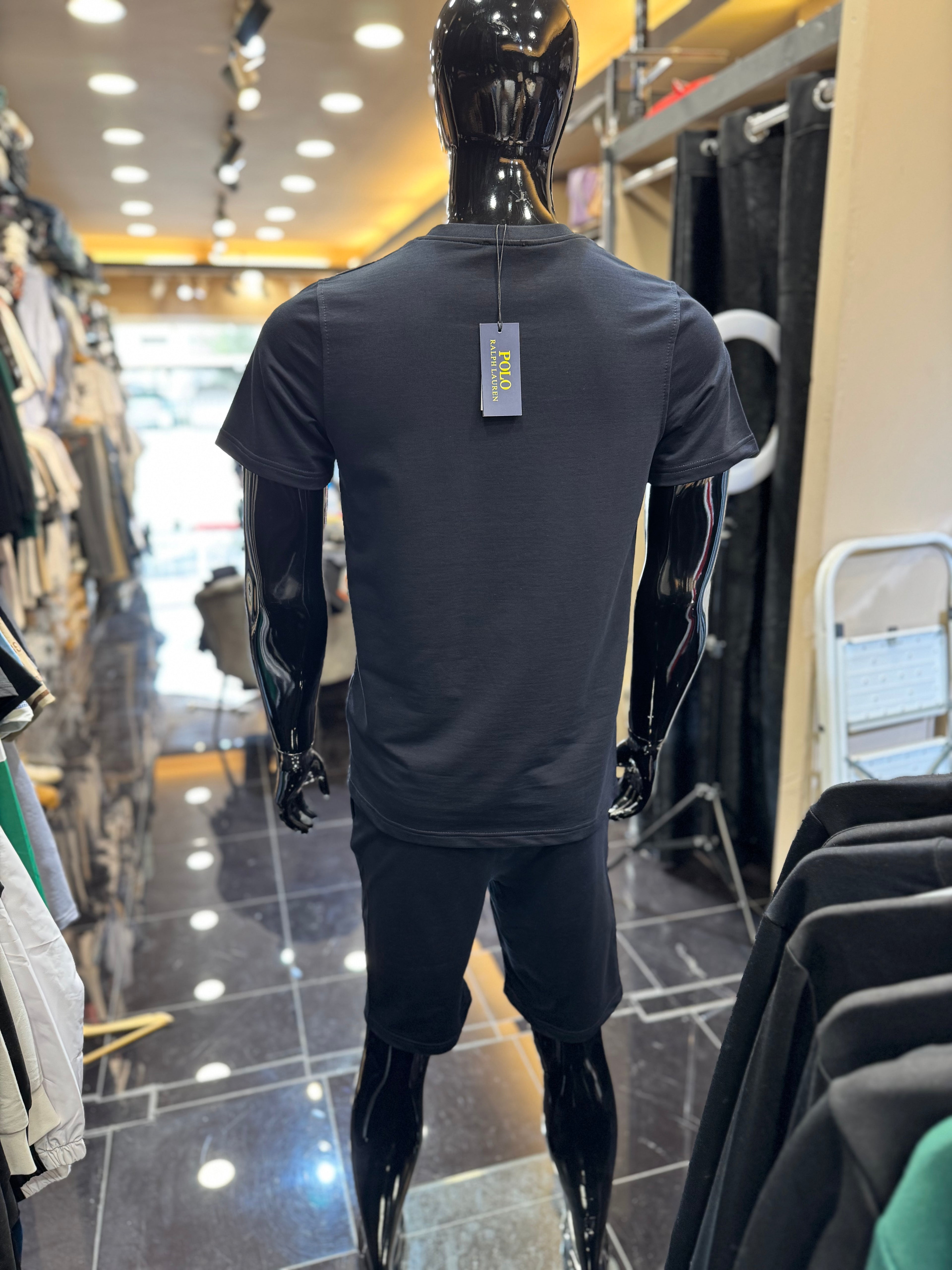 POLO SET ΜΠΛΕ ΣΚΟΥΡΟ Ζ-034