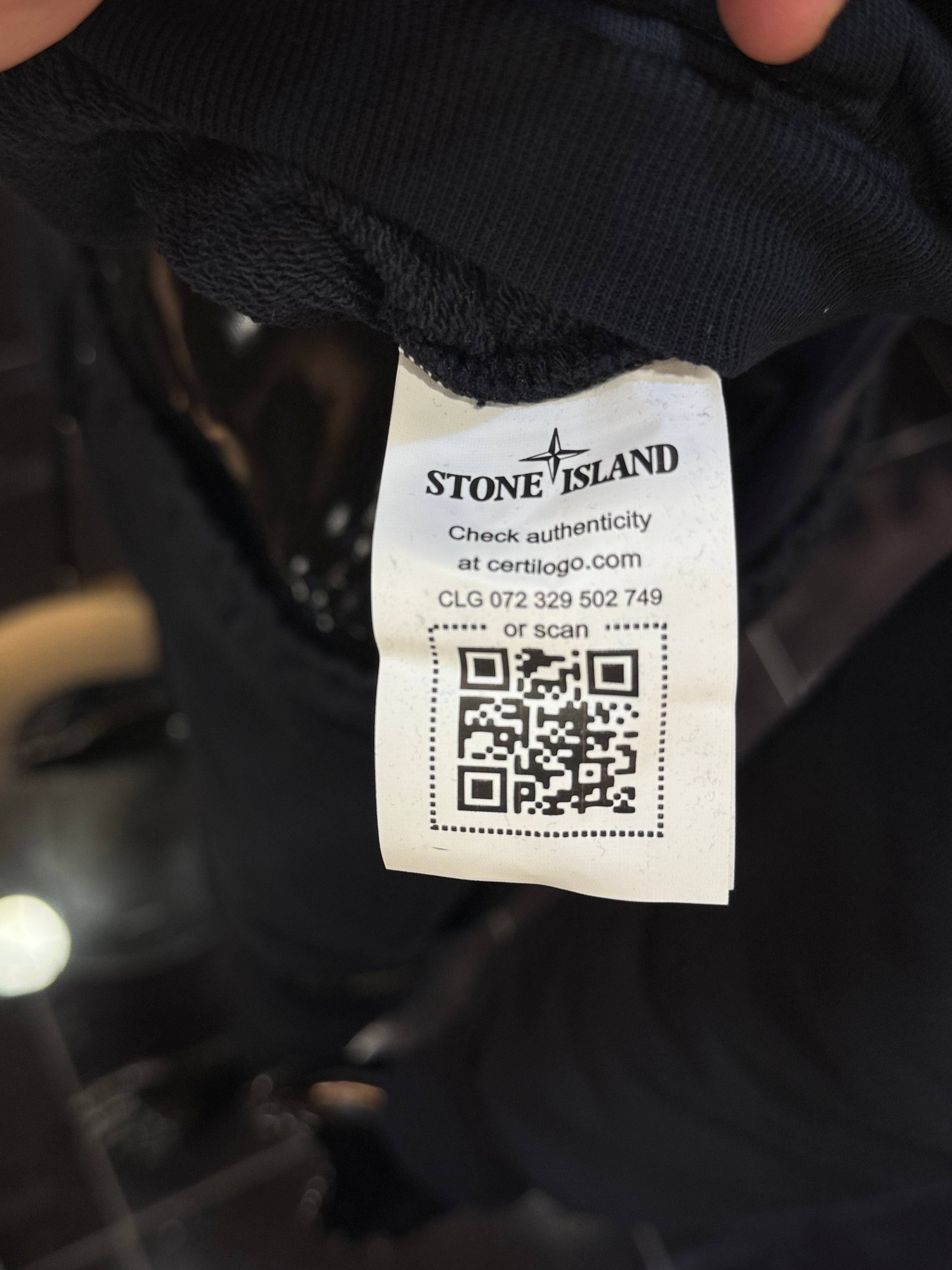 STONE ISLAND track suit μαύρο   FG 23