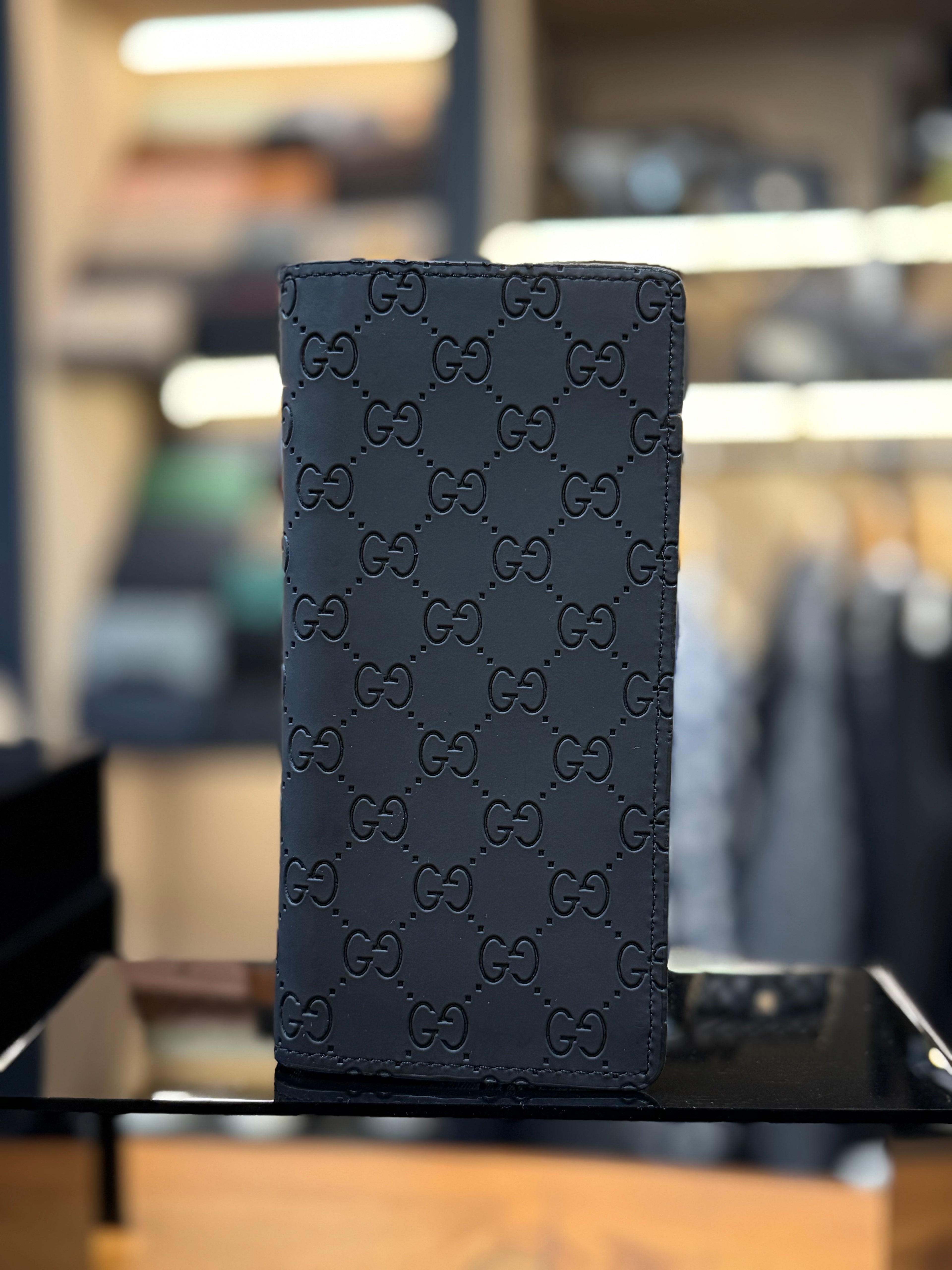 GUCCI πορτοφόλι - κινητό - καρτοθήκη  μαύρο   CVG 90