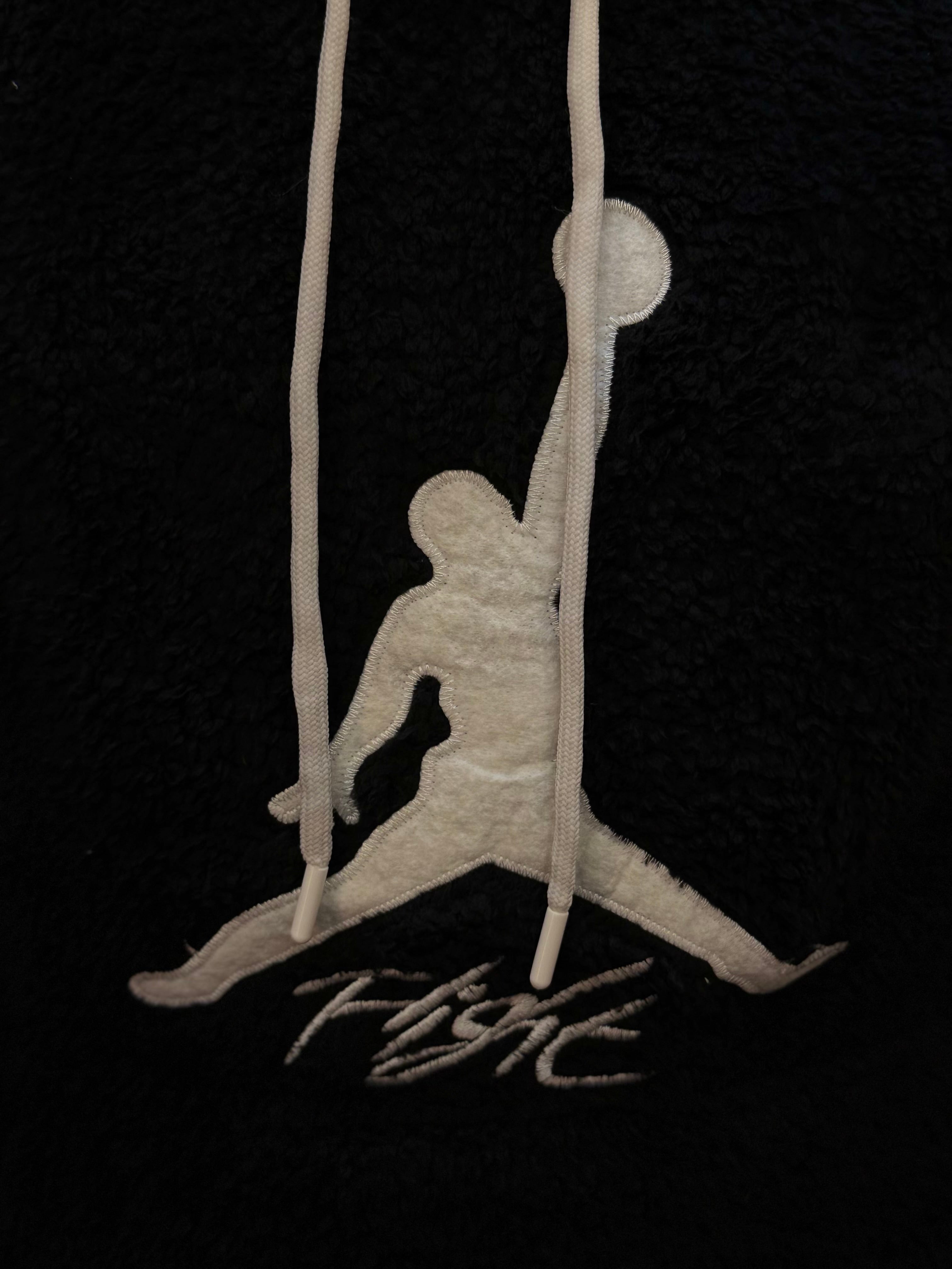 JORDAN Φούτερ( πρόβατο ) μαύρο  RR 721