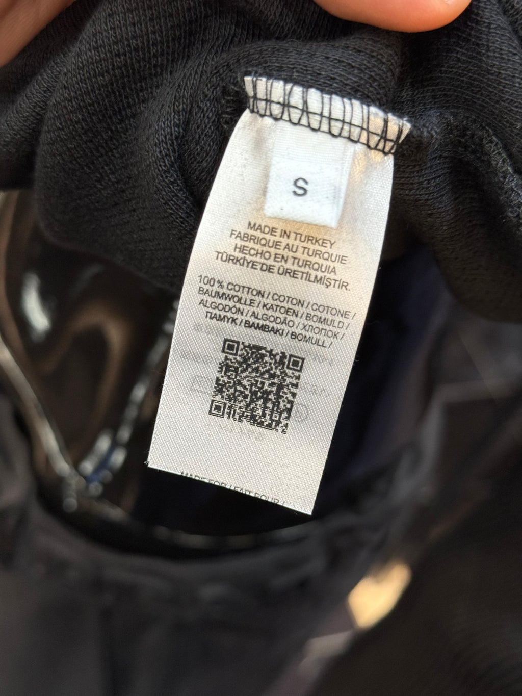 POLO zipper μαύρο  WIJ 202